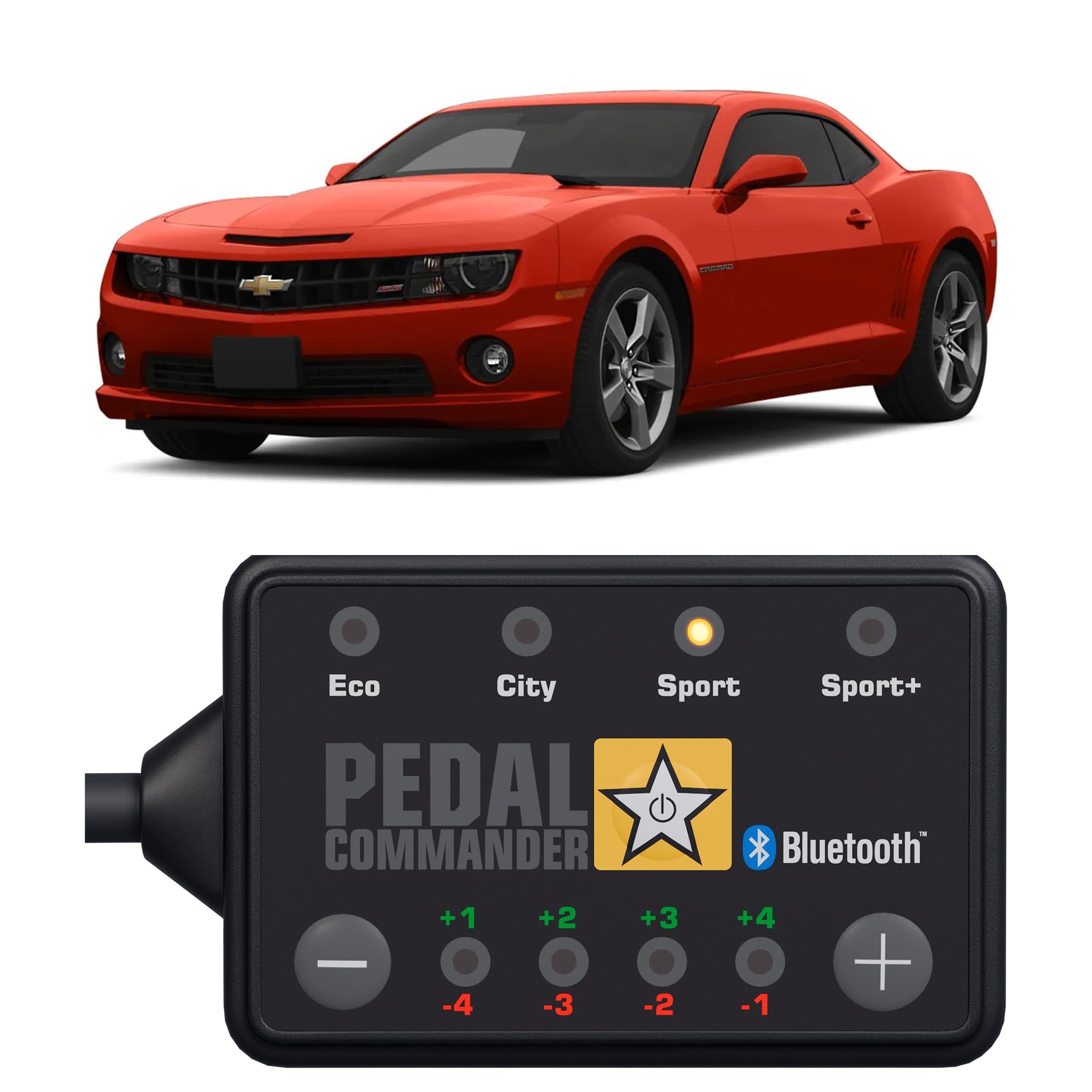 Pedal Commander For Chevrolet Camaro 2009-2015 Throttle Response Controller Fits: 5Th Gen, 1Ls, 1Lt, 1Ss, 2Ls, 2Lt, 2Ss, Zl1, Z/28 (3.6L 6.2L 7.0L) Chevy Camaro Accessories