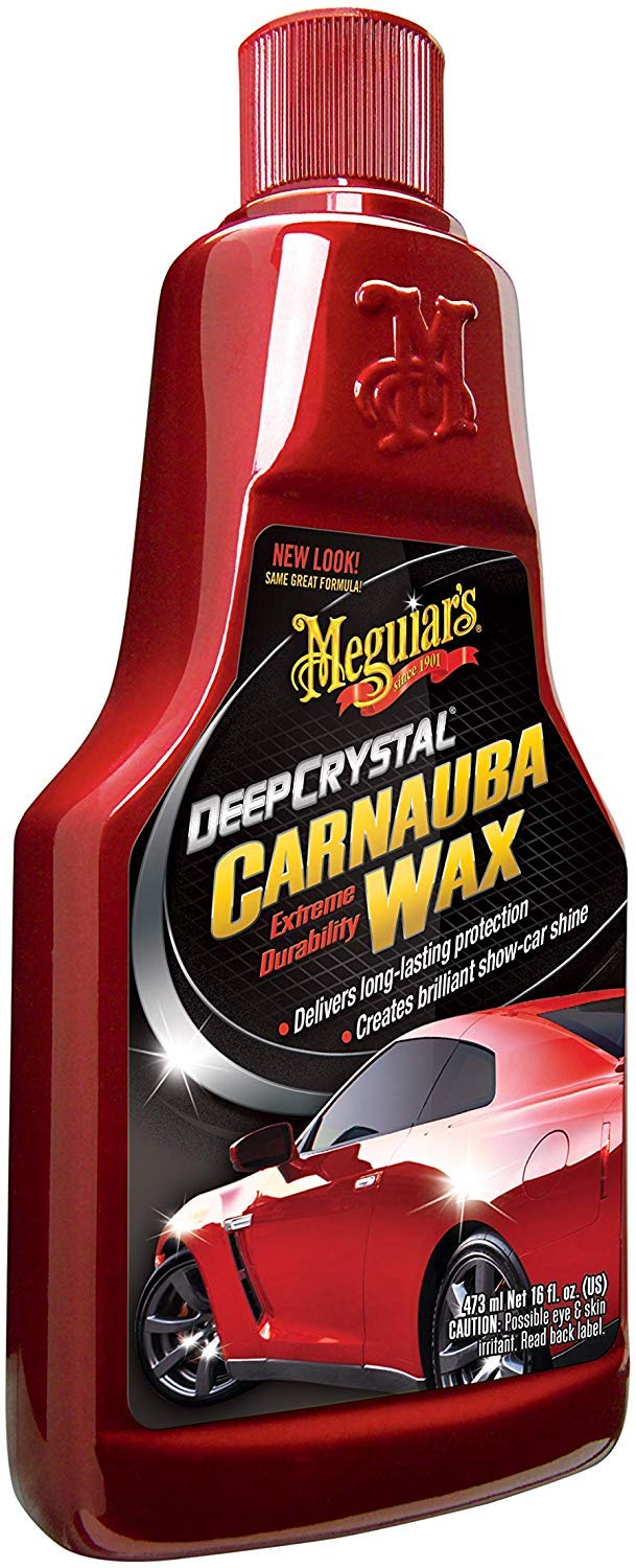 Meguiar'S A2216Eu Deep Crystal Step 3 Carnauba Liquid Car Wax 473Ml