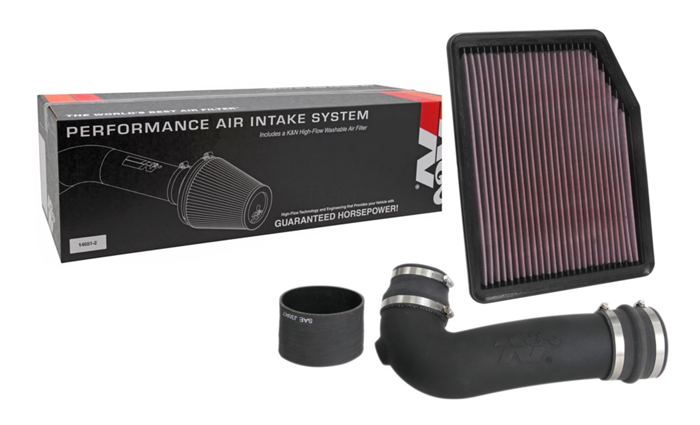 K&N Cold Air Intake Kit: Increase Horsepower, 50-State Legal: Compatible With 2019-2023 Cadillac/Chevrolet/Gmc (Escalade/Escalade Esv/Silverado 1500/Suburban/Tahoe/Sierra 1500/Yukon/Yukon Xl) 57-3108