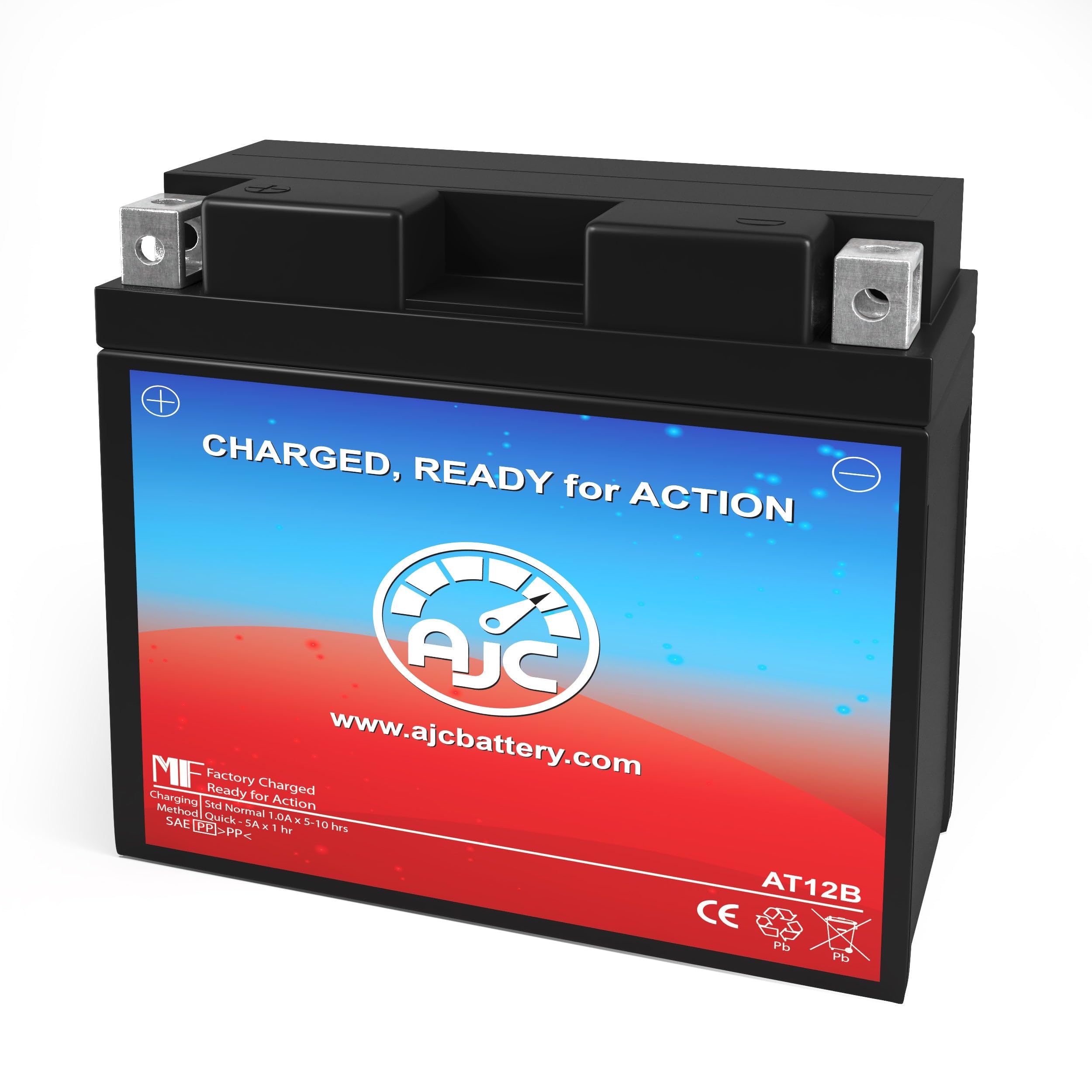 Ajc Battery Compatible With Yamaha Xvs650 V-Star All 650Cc Motorcycle Battery (1998-2016)