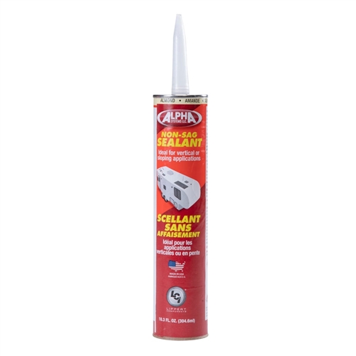 Alpha Systems 862161 1010 Low VOC Non-Sag Sealant - Almond - 10.3 Oz