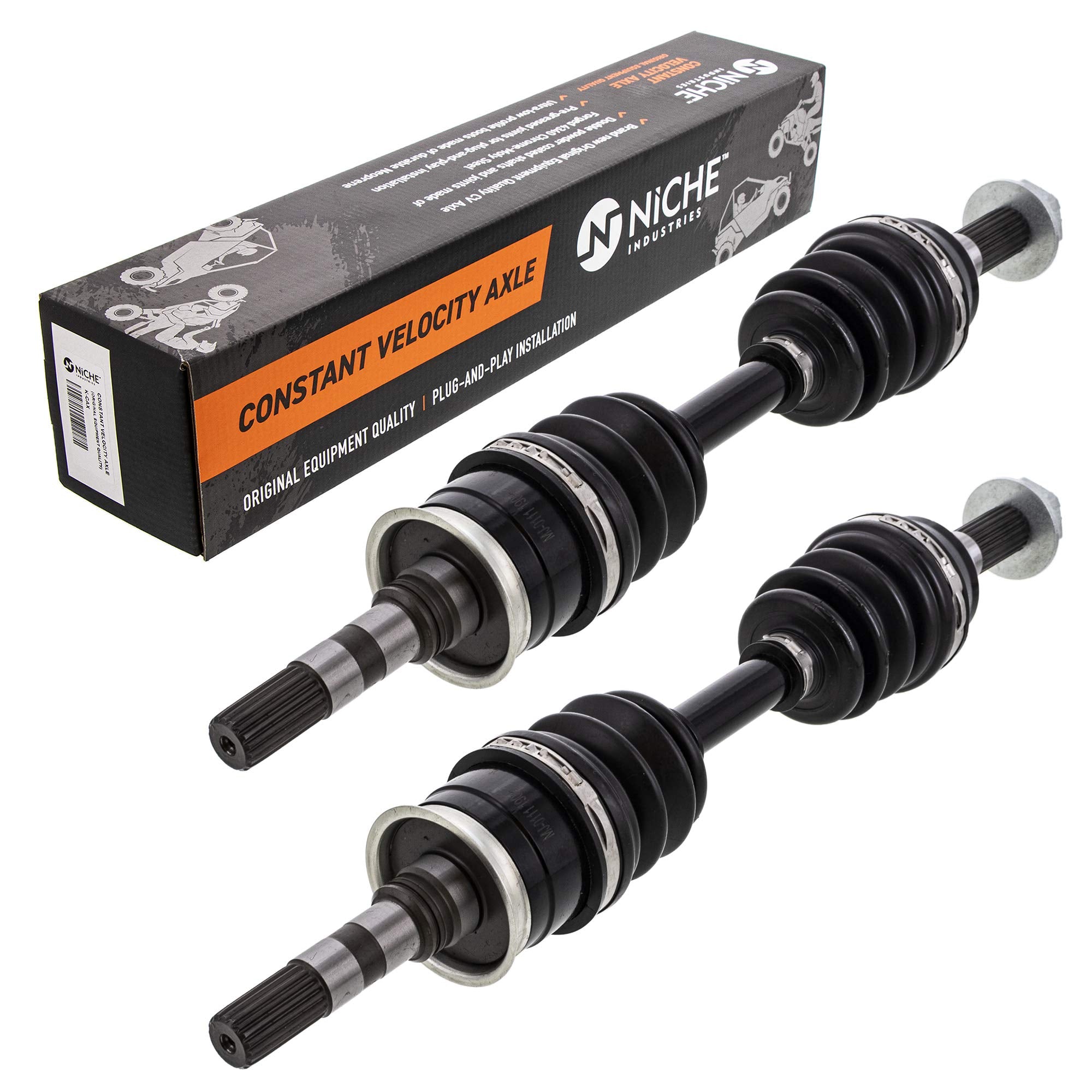 Niche Front Cv Axle Drive Shaft For Kawasaki Bayou Klf300 Klf400 59266-1103 59266-1096 2 Pack