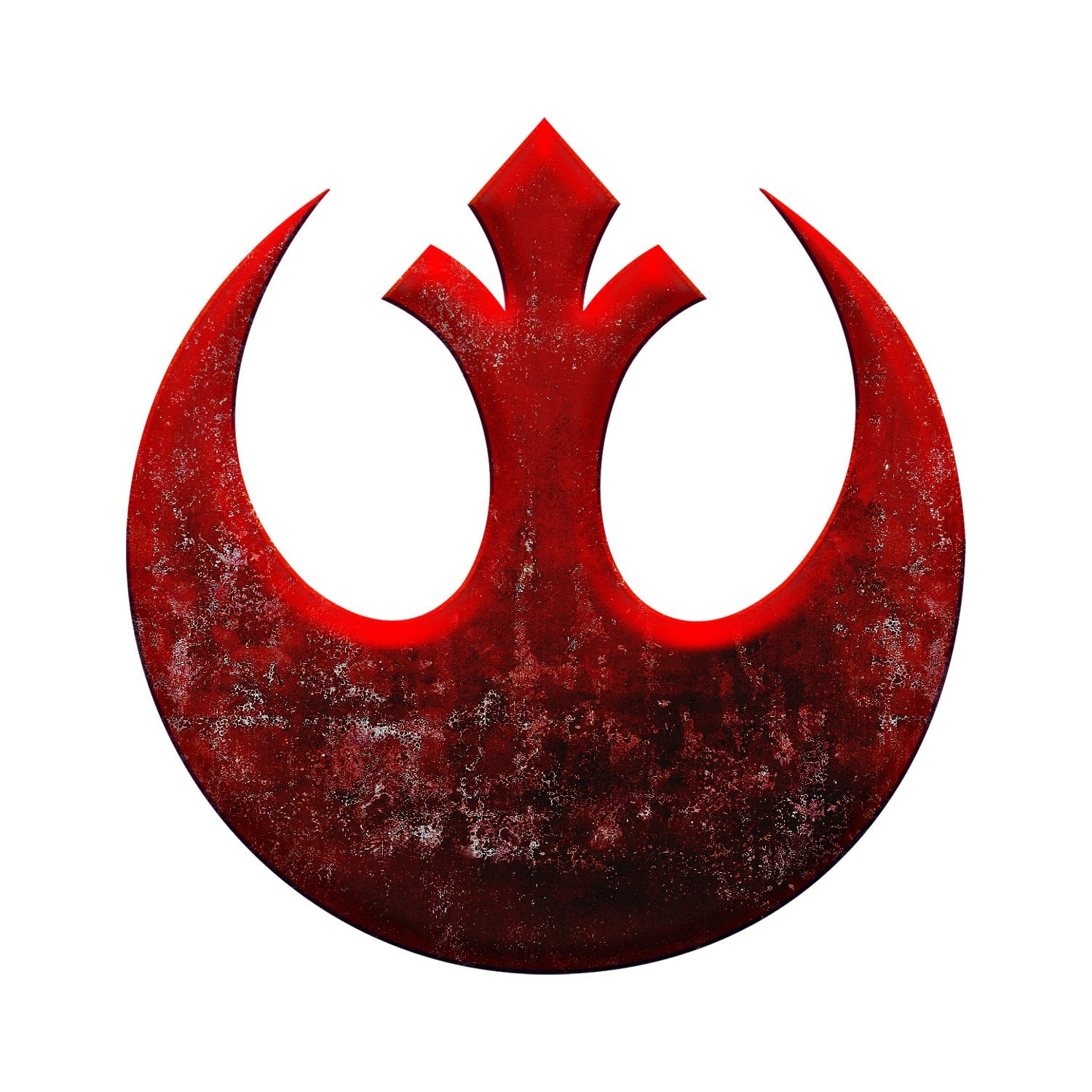 Bargain Max Decals Rebel Inspired Symbool Alliance Window Laptop Car Sticker 5.5'