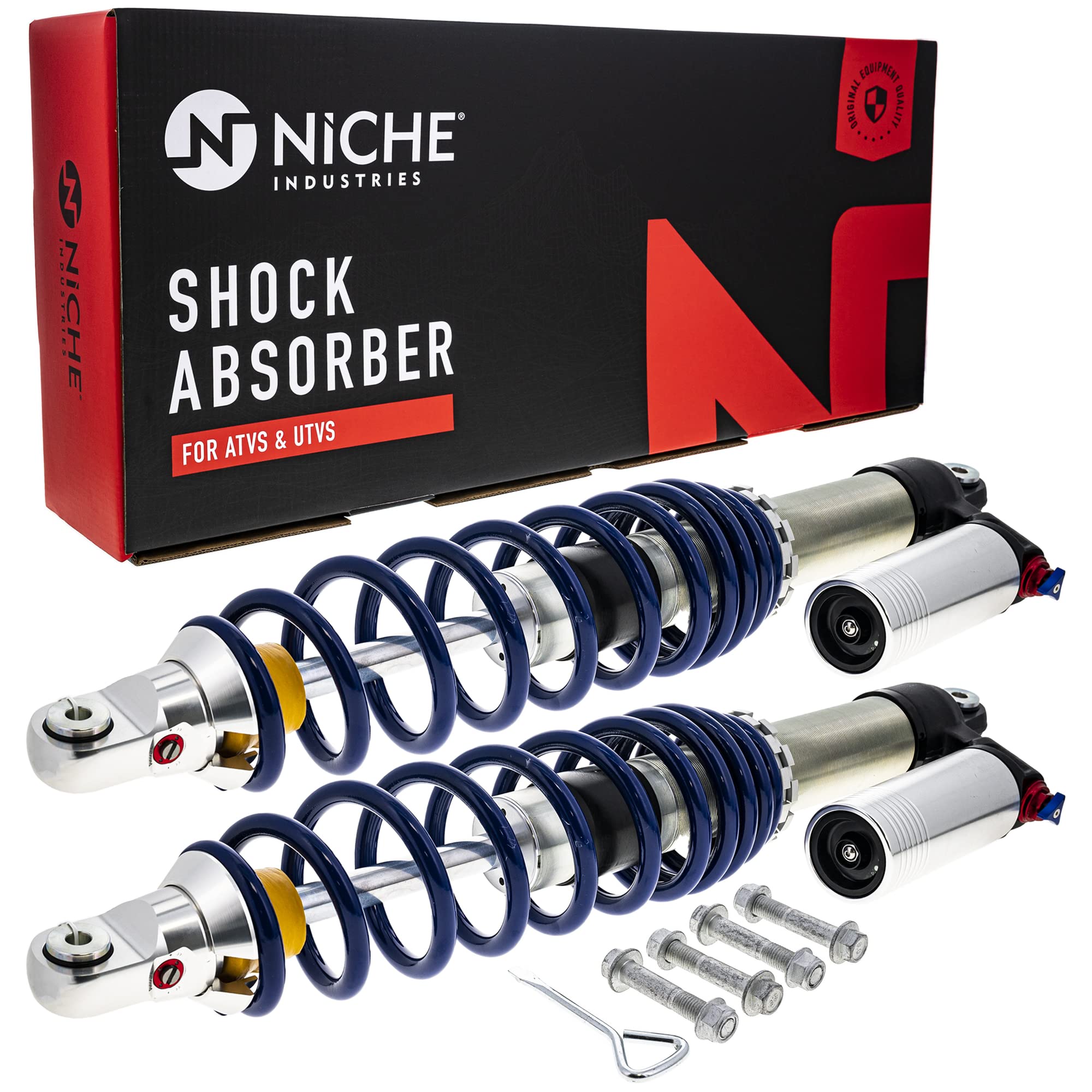 Niche Front Piggyback Shock Absorber Adjustable Suspension For Polaris Rzr Xp 900 7043795 7043597 7043921 7043777 7043778 7043917