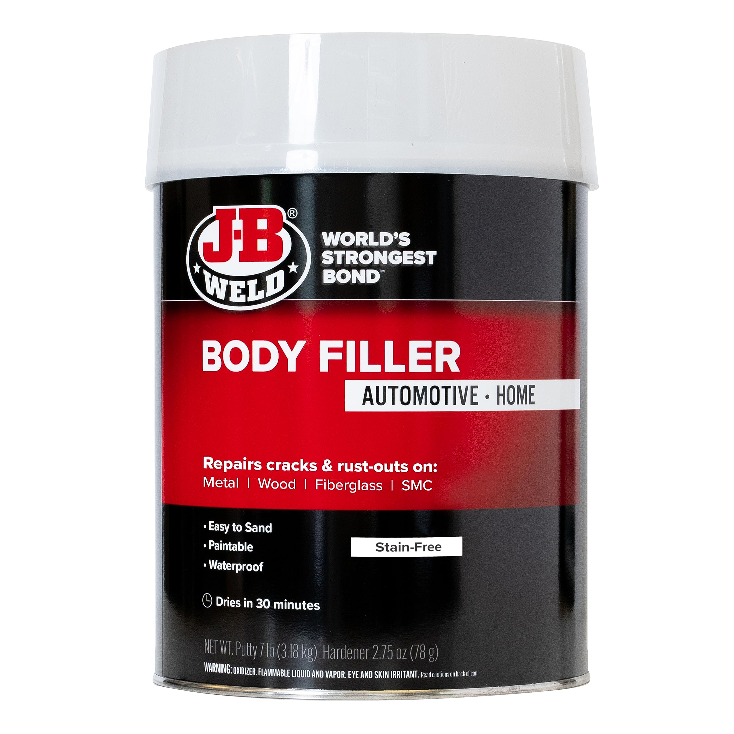 J-B Weld Body Filler - 1 Gallon - Automotive & Home