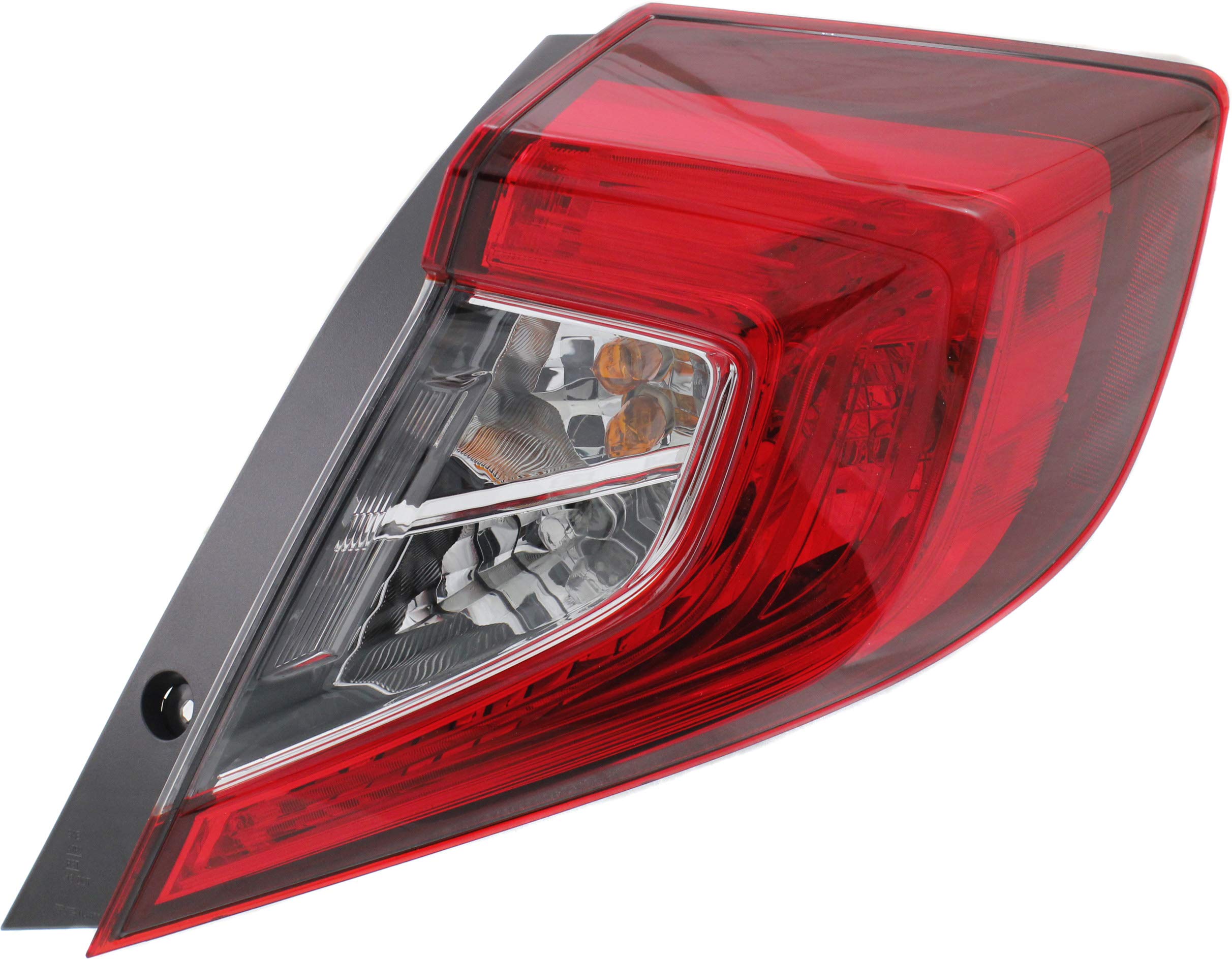 Evan Fischer Passenger Side, Outer Tail Light Compatible With 2016-2021 Honda Civic - Ho2805110