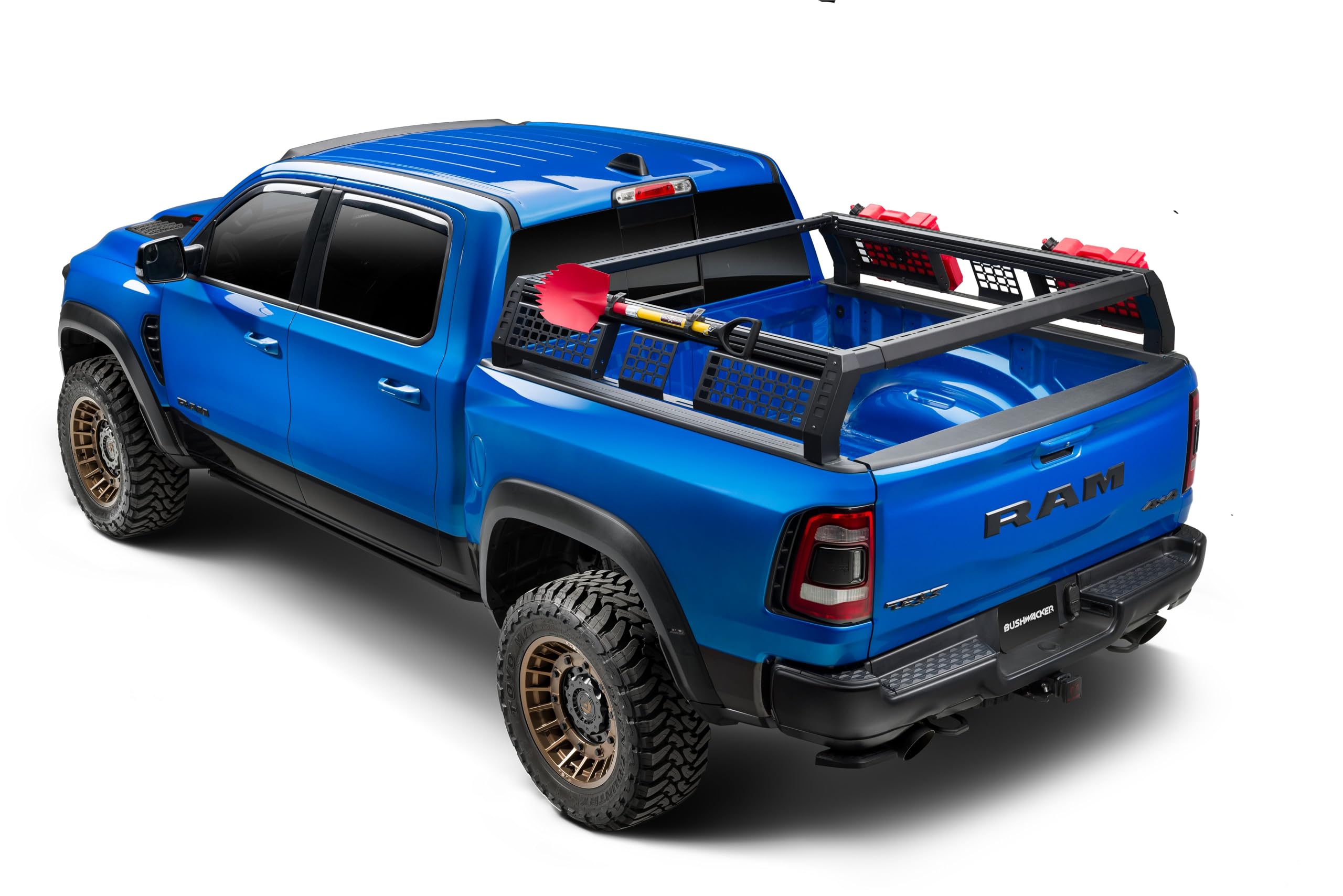 Realtruck Gorack/Overland Truck Rack | Fits 2019-2024 Ram 1500, 5.7' Bed - Black | 9550101