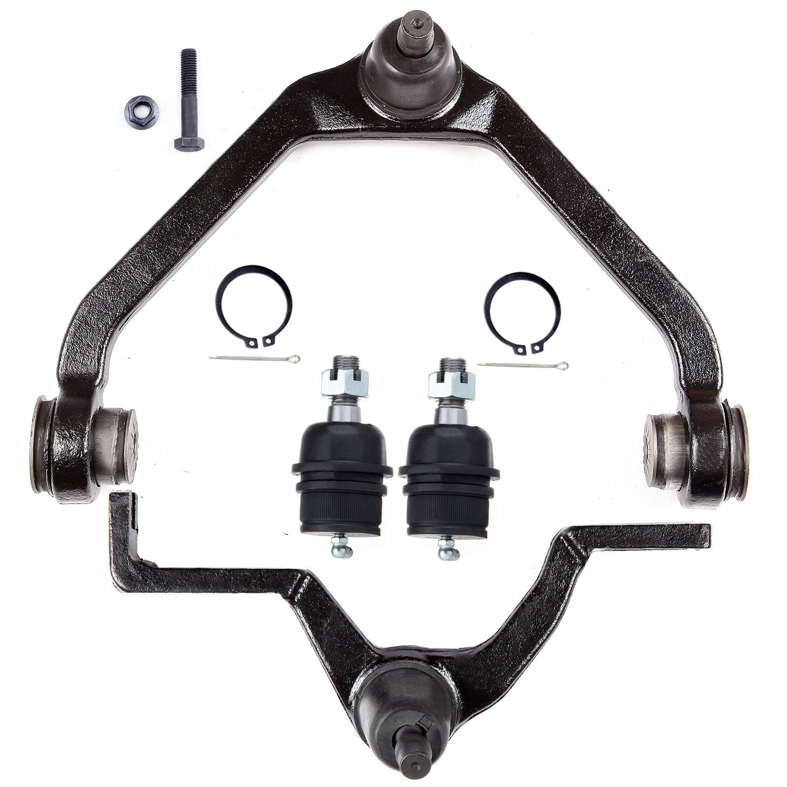 Scitoo 4Pcs Front Suspension Kit Upper Control Arm Lower Ball Joint Fit 1995-2001 For Ford Explorer 1998-2011 For Ford Ranger 1997-2001 For Mercury Mountaineer