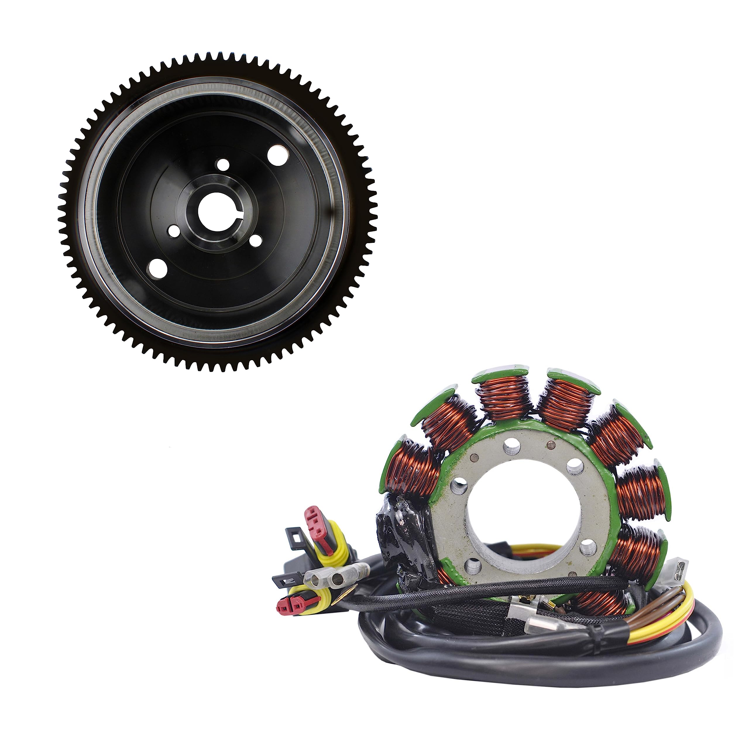 Rmstator Replacement Kit Stator + Flywheel For Polaris Sportsman 600 2003 2004 | Sportsman 700 Carb 2002 2003 2004 Oem# 4060152 4010709