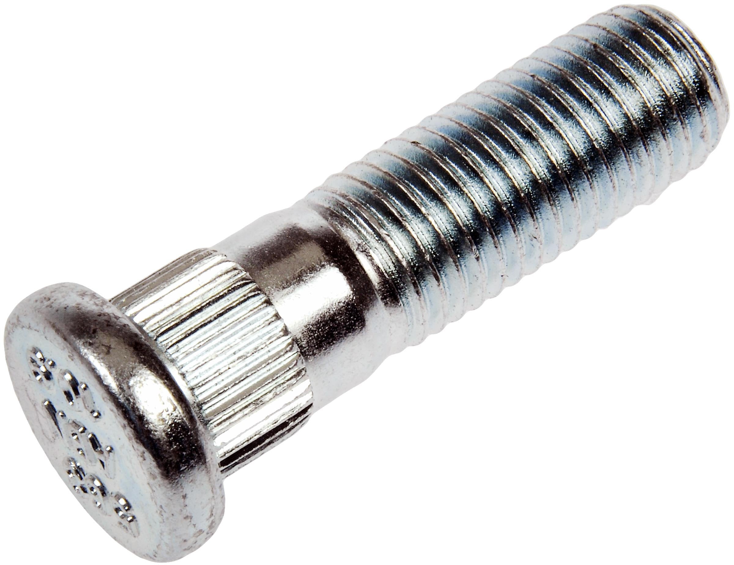 Dorman 610-568 M12-1.50 Serrated Wheel Stud - 12.97Mm Knurl, 42.5Mm Length Compatible With Select Models, 10 Pack