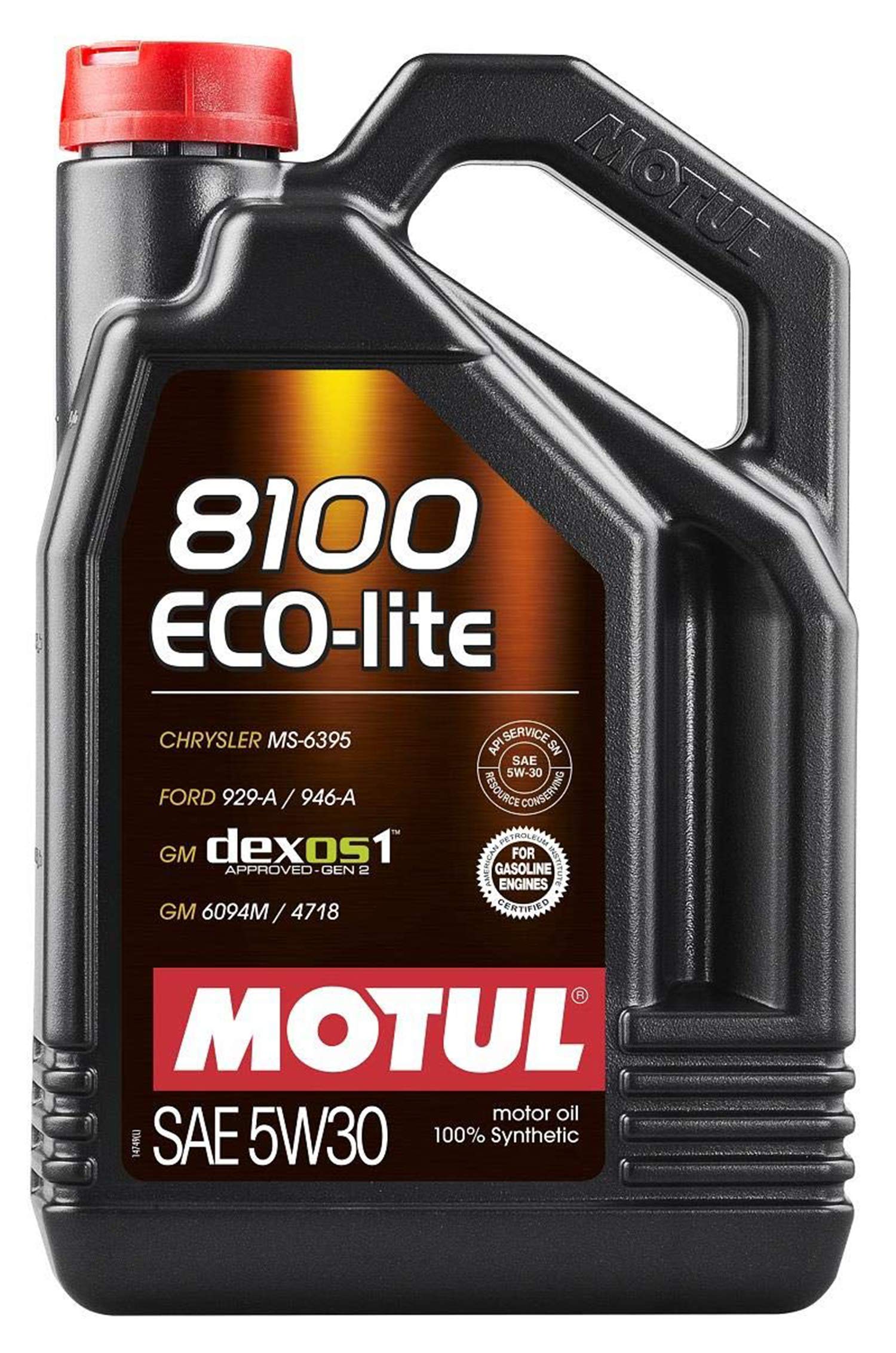 Motul Usa 108214 8100 Eco-Lite 5W30 5L