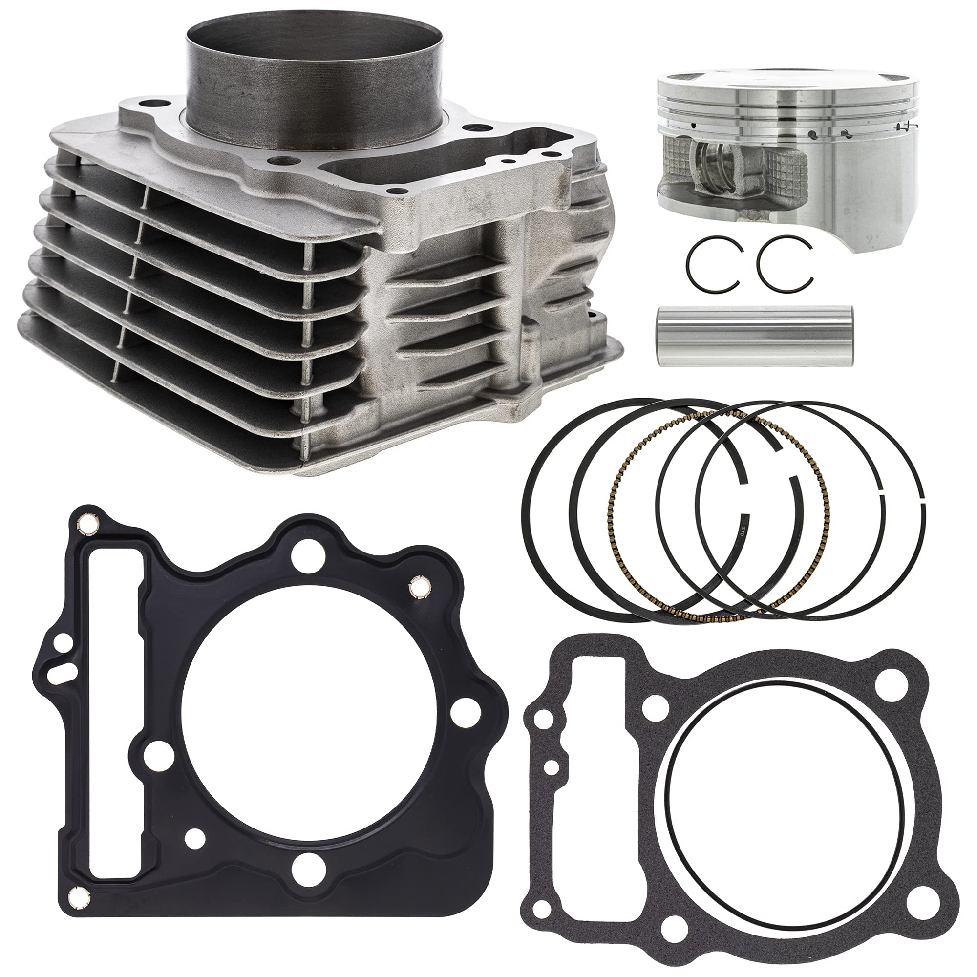 Niche 440Cc Big Bore Cylinder Piston Kit For Honda Sportrax Trx400Ex Trx400X Xr400R 13111-Kcy-670 91301-428-003
