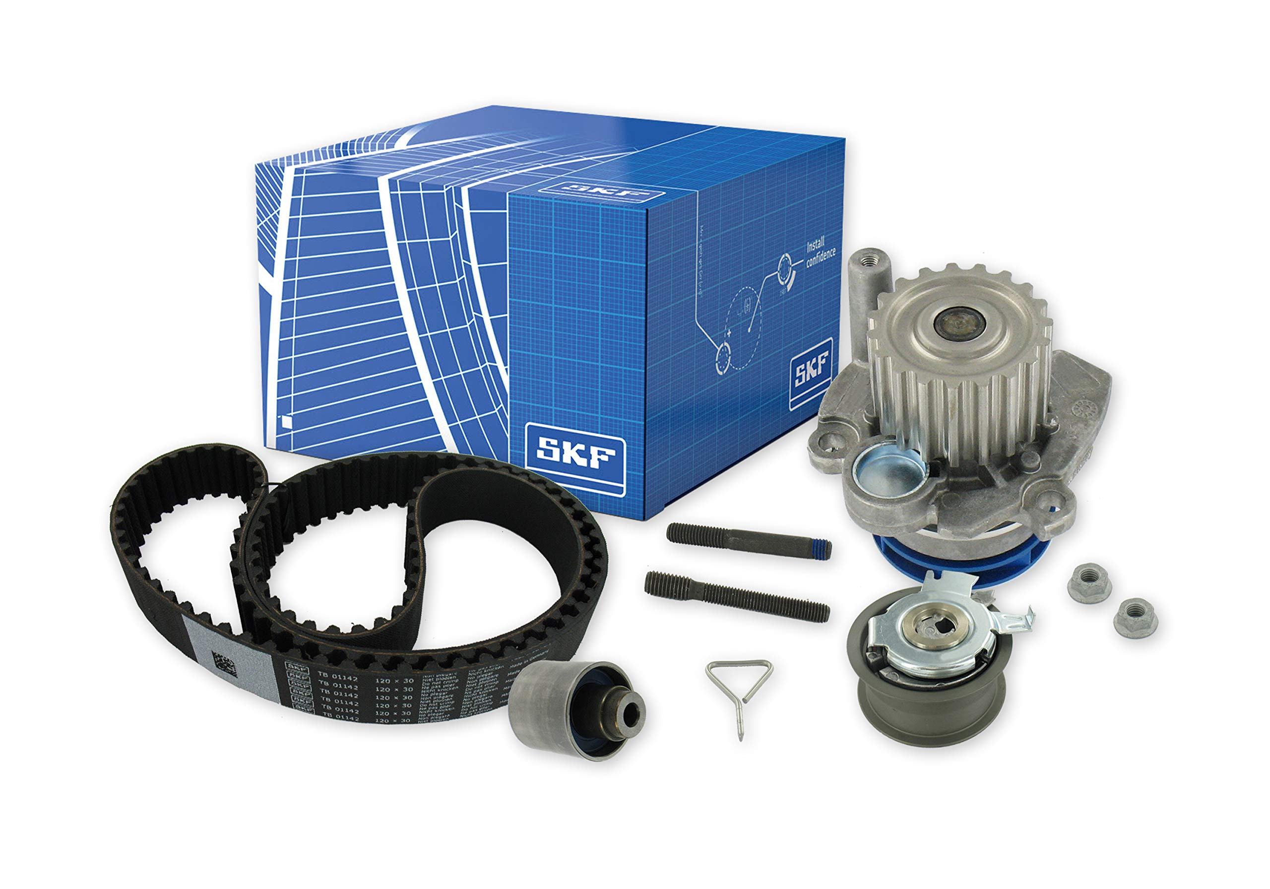 Skf Vkmc 01250-1 Timing Belt And Water Pump Kit