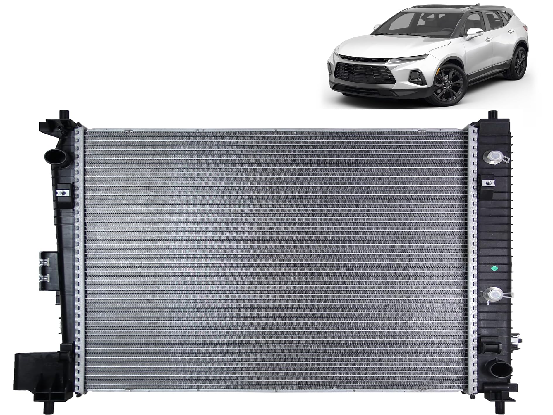 Concept Automotive Lights Compatible With Chevrolet 2019-2022 Blazer 2.5L L4, 3.6L V6 Radiator Partslink: Gm3010589 / Oem: 23138762