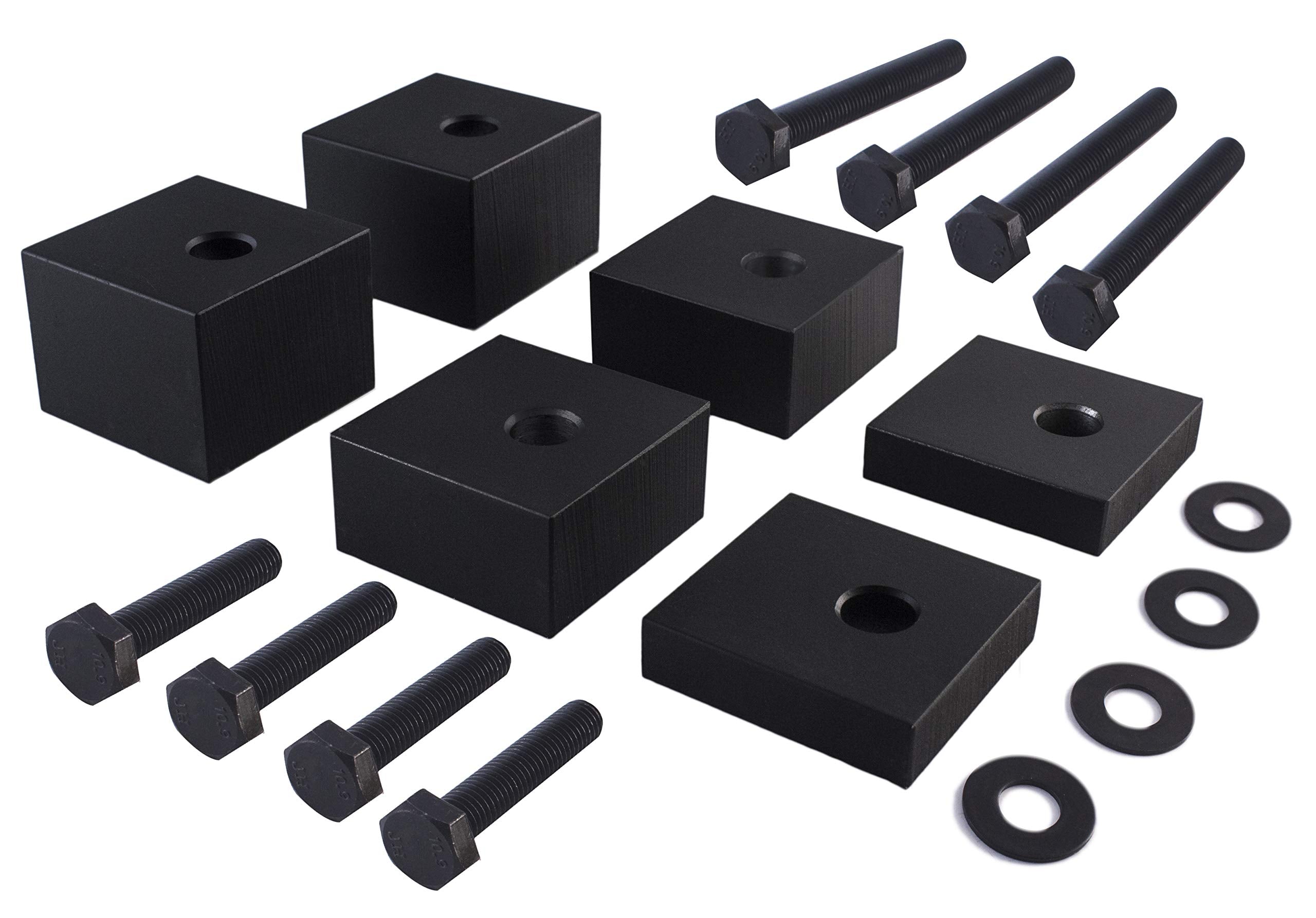 Ohio Diesel Parts Front Driver Seat Spacer Adjustable Lift Kit For Chevy Silverado/Gmc Sierra 1500, 2500, 3500 Trucks 2020+