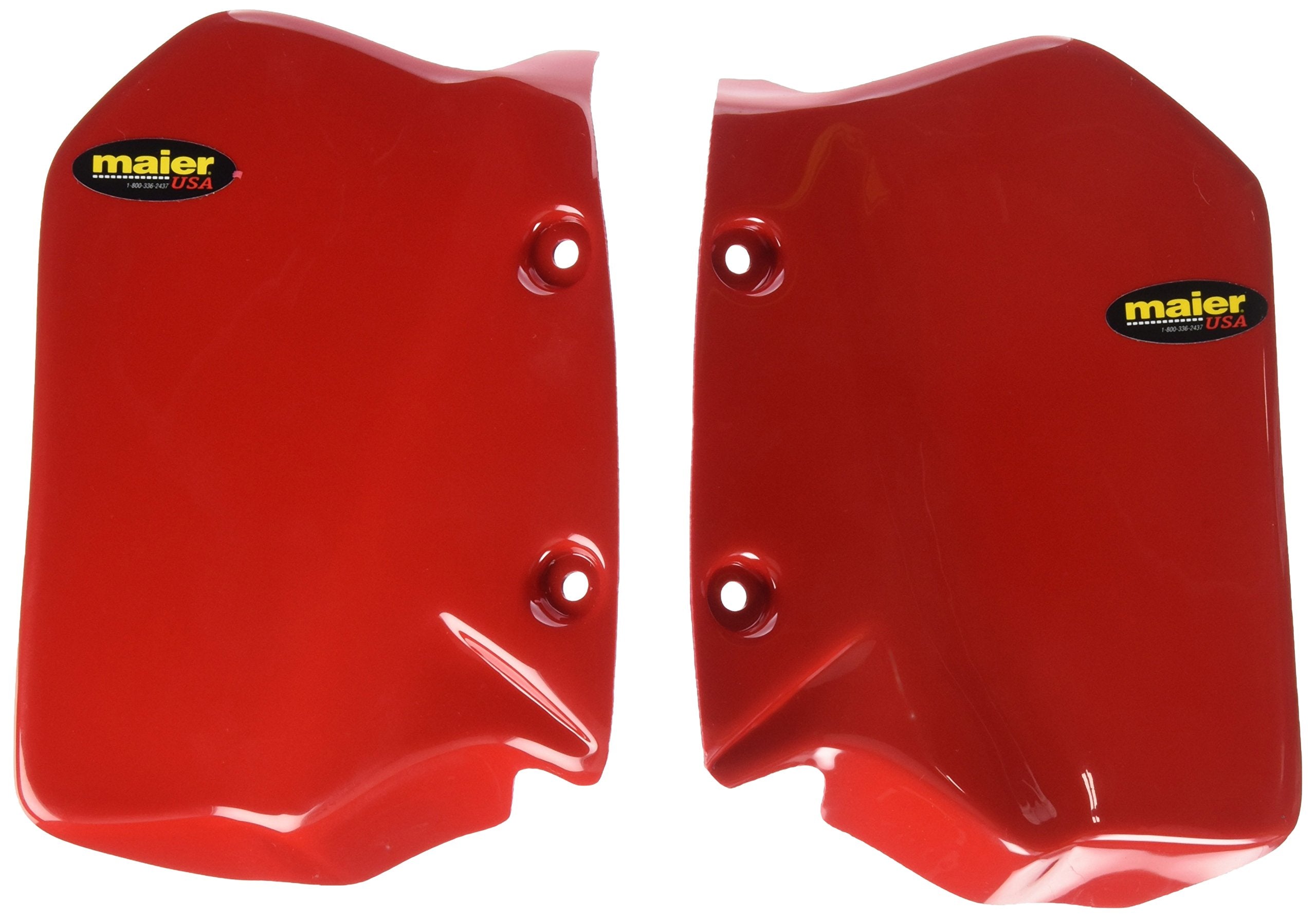 Maier 580122 Red Radiator Air Scoop For Honda Atc350X - Pair