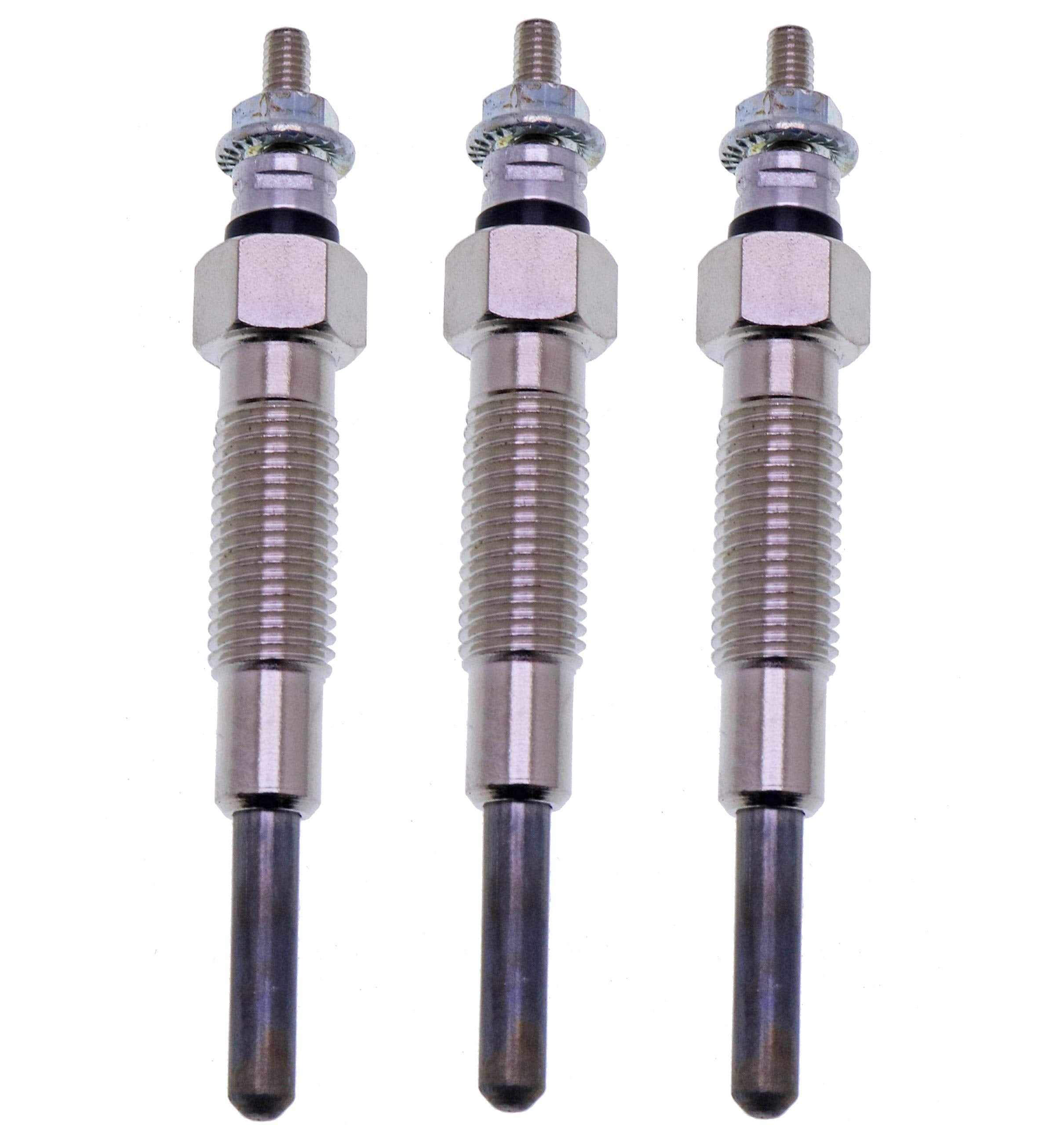 Jeenda 3Pcs Glow Plug For Mahindra 2015 2216 2415 2516 2615 2816 3016 Max 24 Hst Max 26 Hst Max 25 Hst