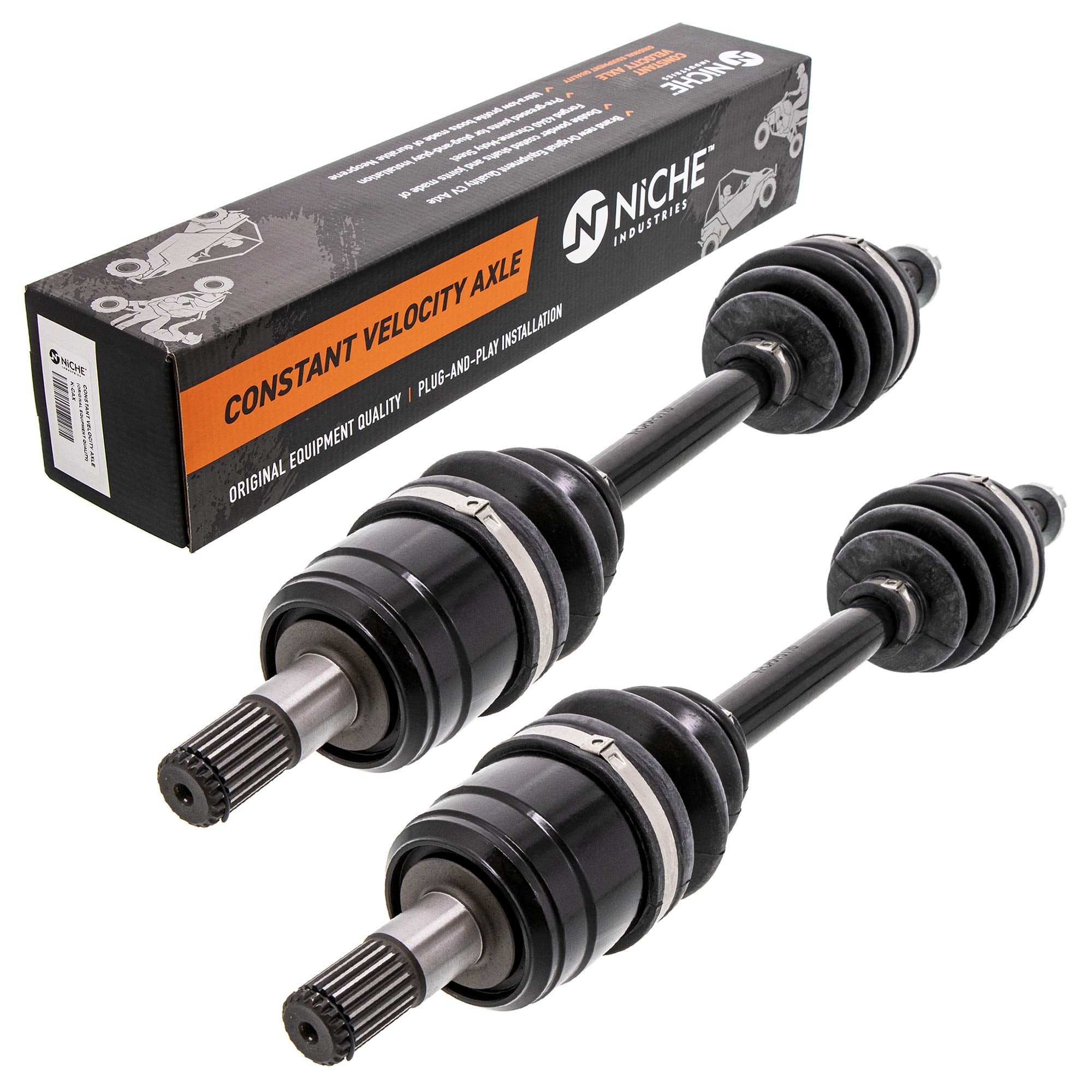 Niche Front Cv Axle Drive Shaft For Honda Fourtrax 300 Foreman Rancher 400 350 42250-Hc5-305 42220-Hm7-003 42350-Hc5-305 2 Pack