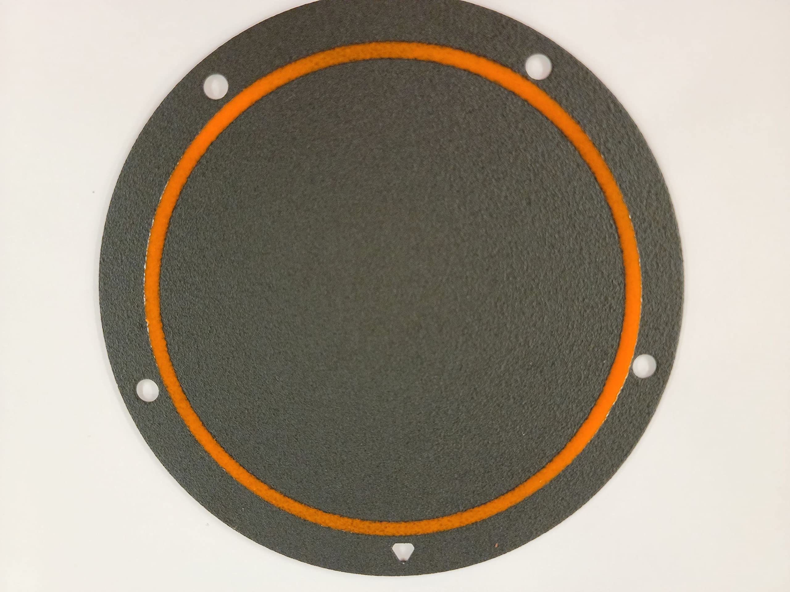 Orange Cycle Parts 5 Hole Derby Cover Foamet For Harley Twin Cam 1999-2017