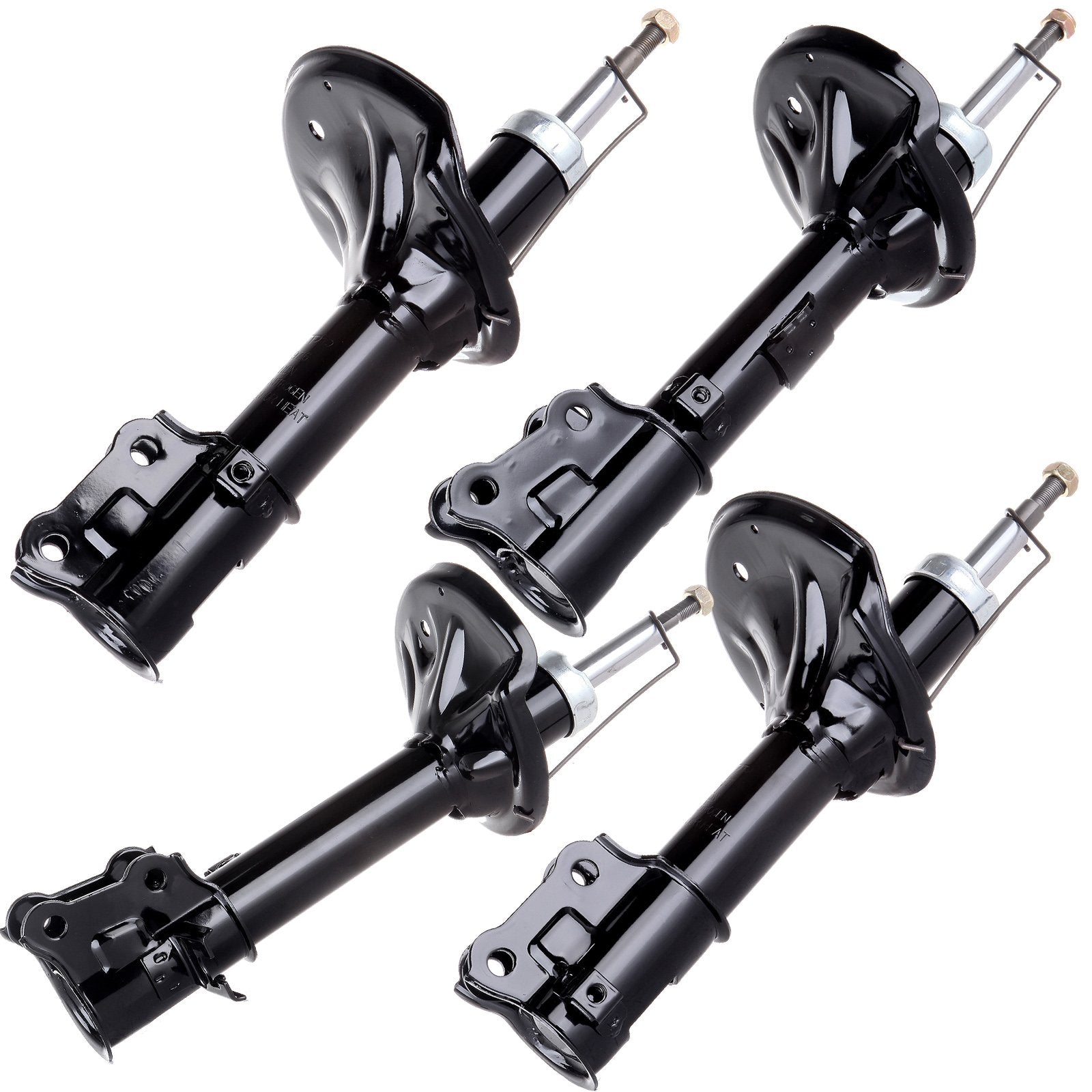 Lsailon 4 Pcs Front Rear Shocks Absorbers For Hyundai Fits 2000 2001 2002 2003 2004 2005 2006 For Hyundai Elantra Shocks Struts Kits With 333206 333205 333501 333500 Shock Struts Auto Shocks Kits