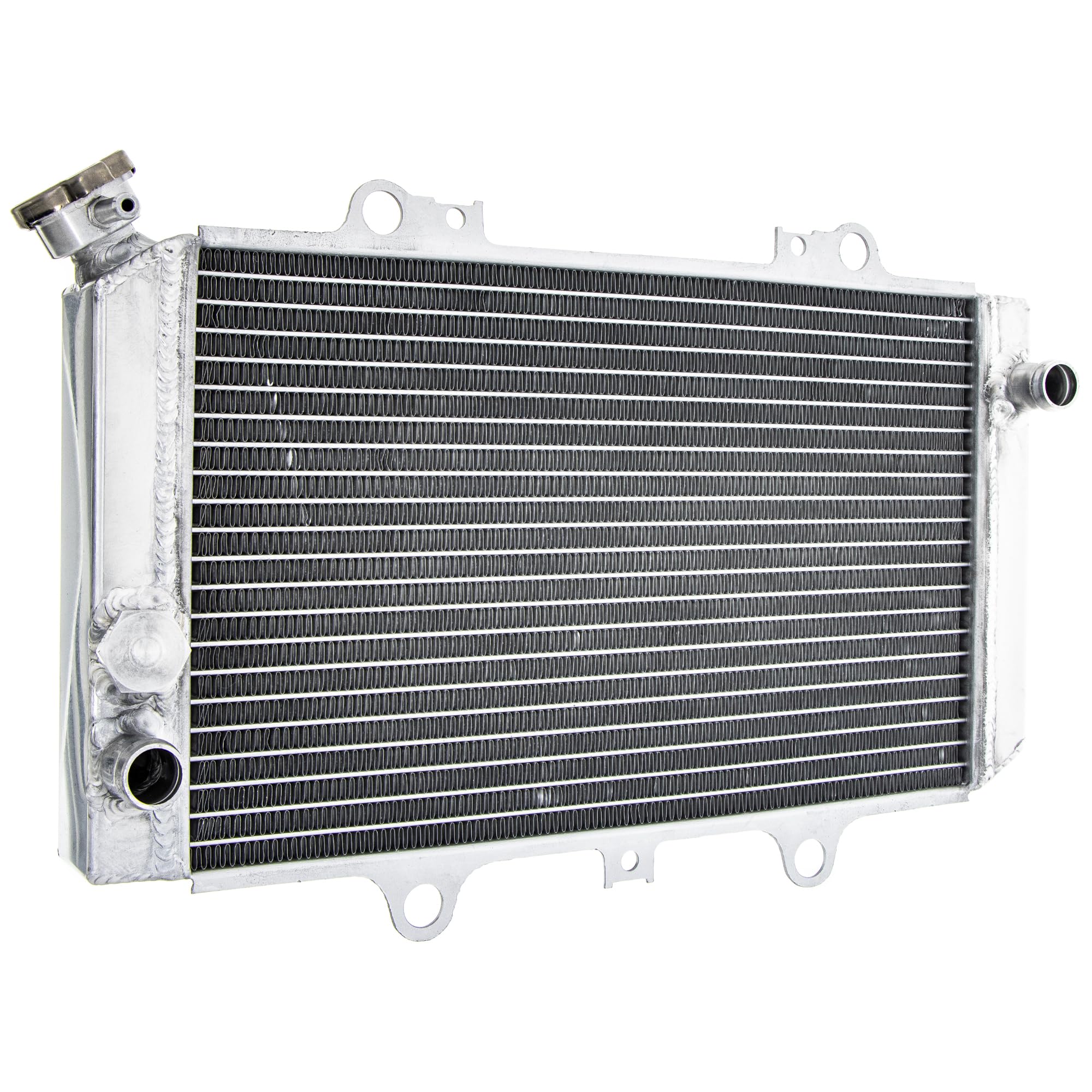 Niche Radiator For Yamaha Grizzly 660 Yfm660 5Km-12461-00-00 2 Row With Cap