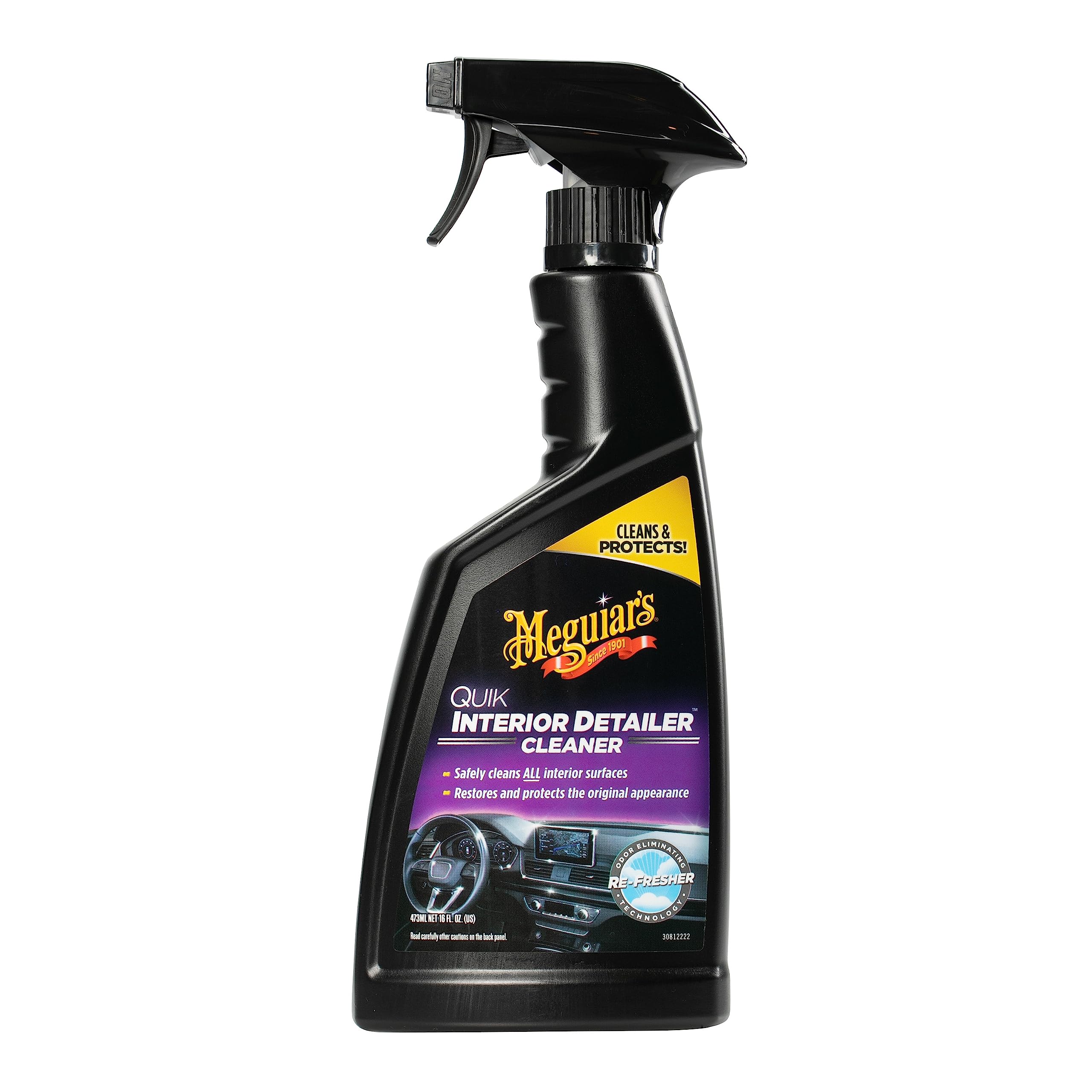 Meguiar'S Quik Interior Detailer Cleaner - 16 Oz Spray Bottle