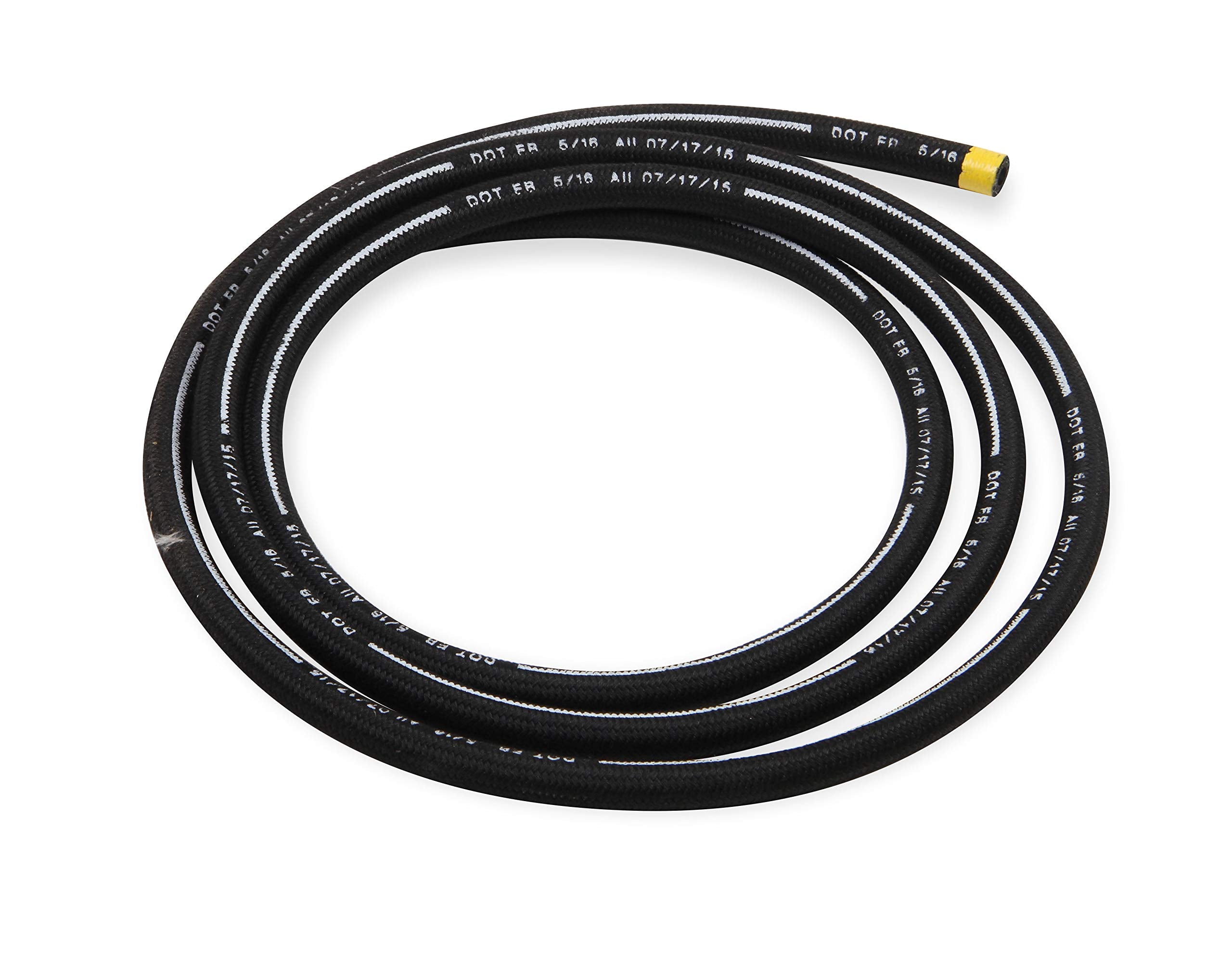 Earl'S -6 Black Power Steering Hose Per Ft.
