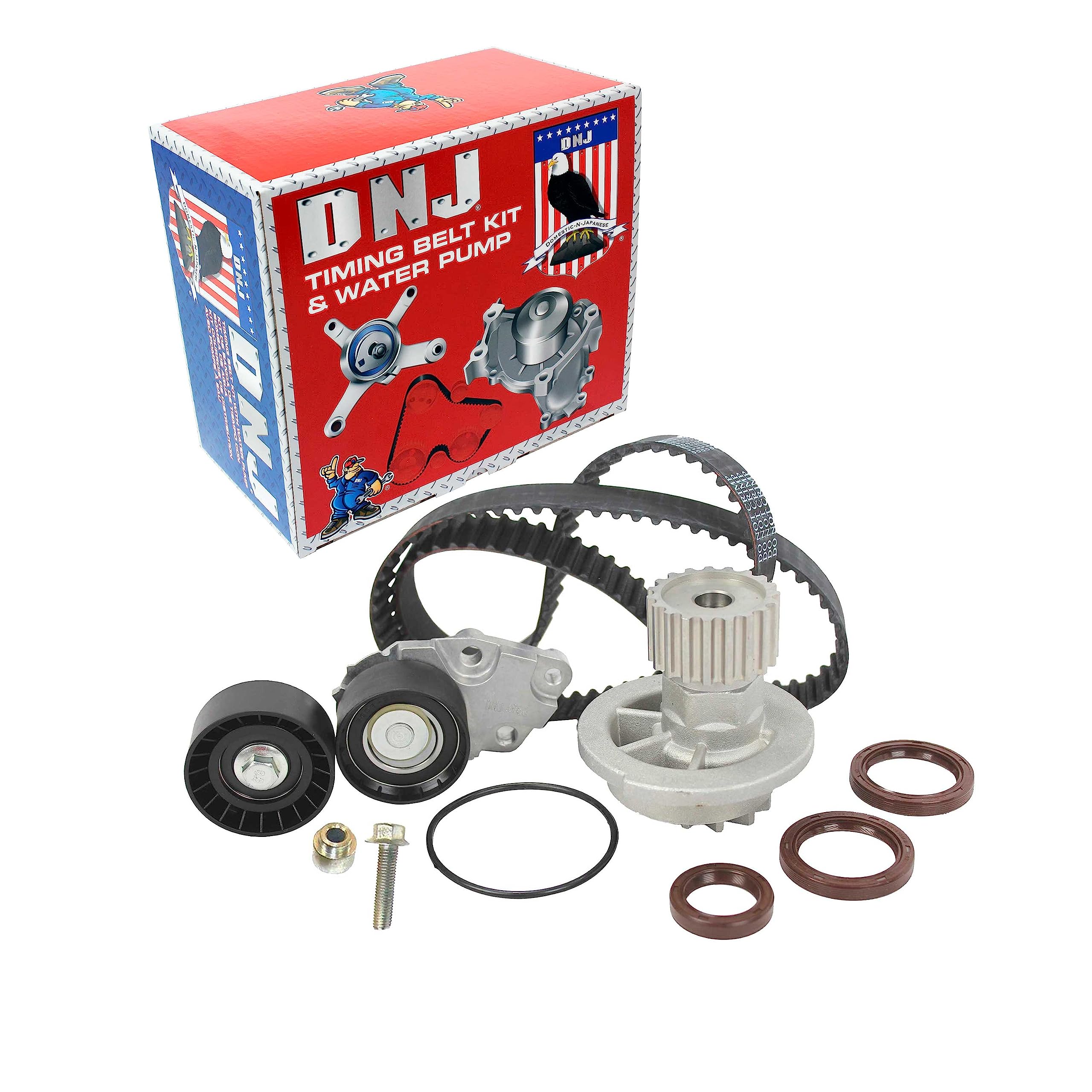 Dnj Tbk325Wp Timing Belt Kit With Water Pump For 2004-2008 / Chevrolet/Aveo, Aveo5 / 1.6L / Dohc / L4 / 16V / 98Cid