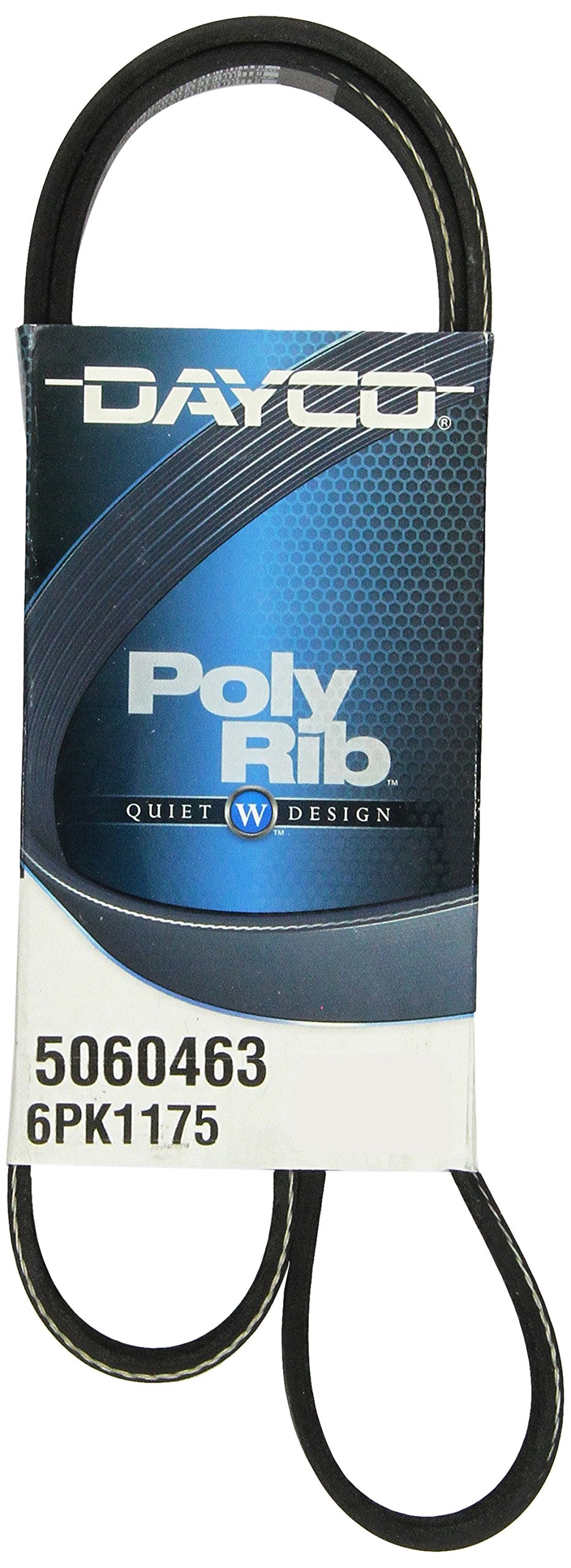 Dayco 5060463 Serpentine Belt,Black