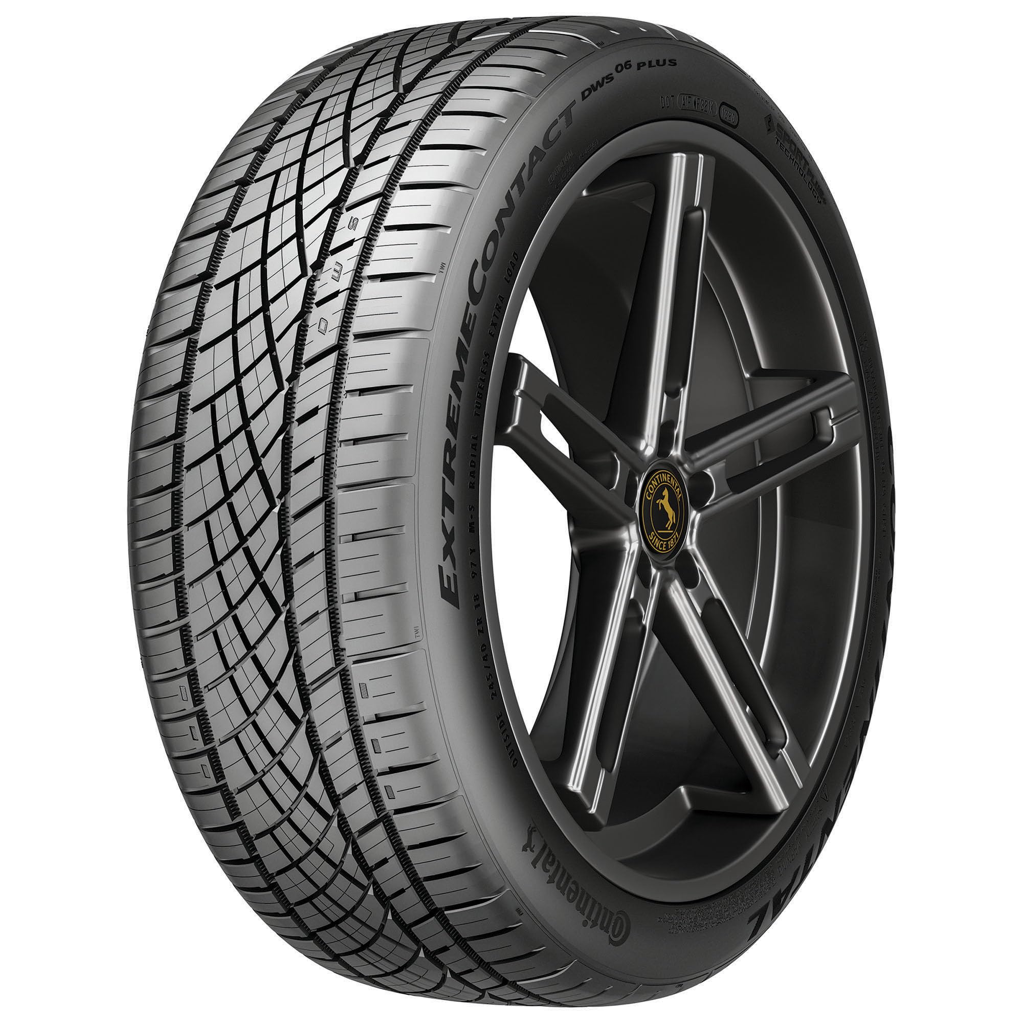Continental Extremecontact Dws06 Plus Uhp All Season 255/35Zr19 96Y Xl Passenger Tire
