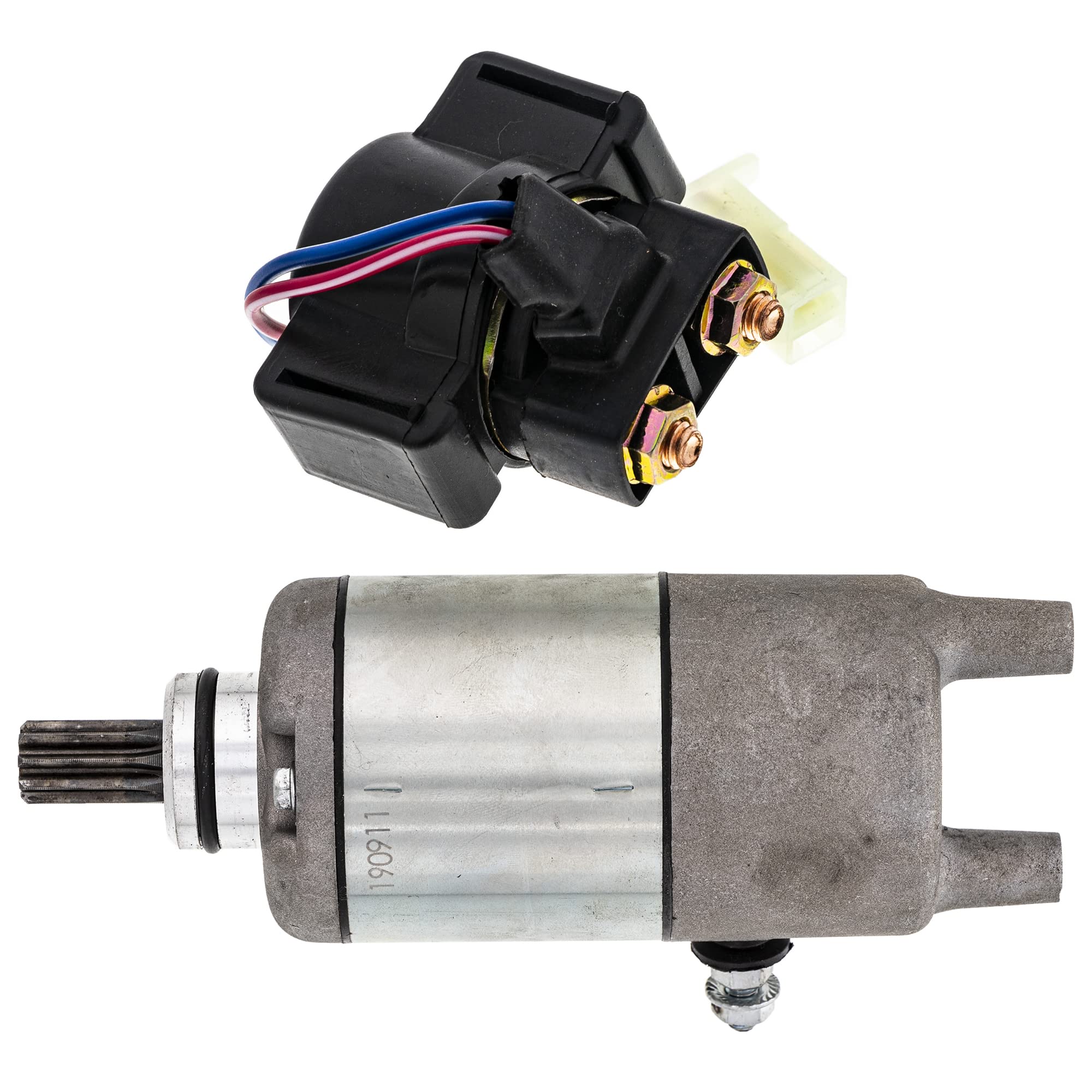 Niche Starter Motor Solenoid Kit For Yamaha Moto 4 Timberwolf 250 Tri Moto 225 Yamahauler 200 Atv