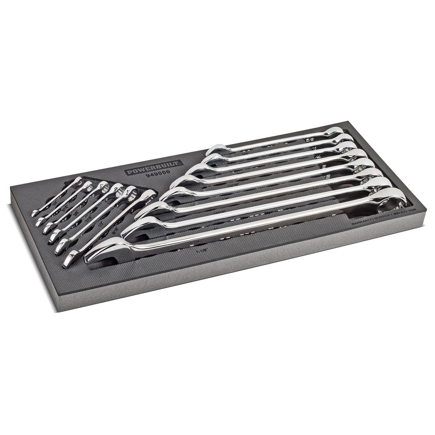 14 Piece Pro Tech SAE Combination Wrench Set