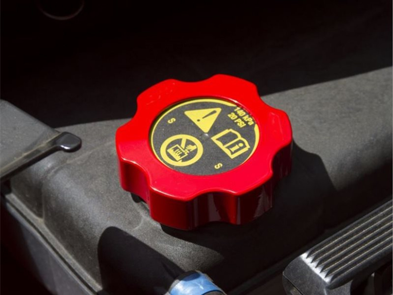 American Brother Designs Radiator Cap Cover, Color Options :: 2014-2019 C7 Corvette Stingray, Z06