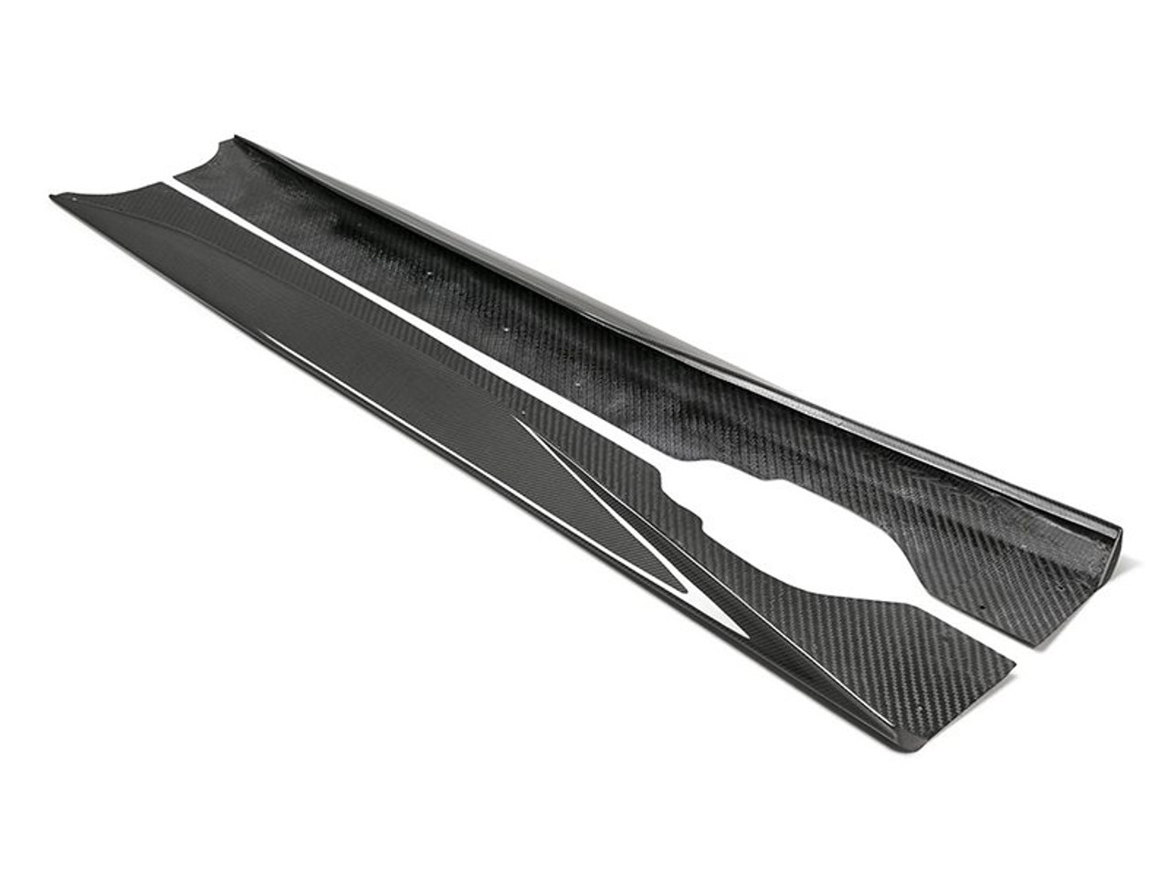 Anderson Composites Side Skirt Extensions, Carbon Fiber :: 2020-2025 C8 Corvette