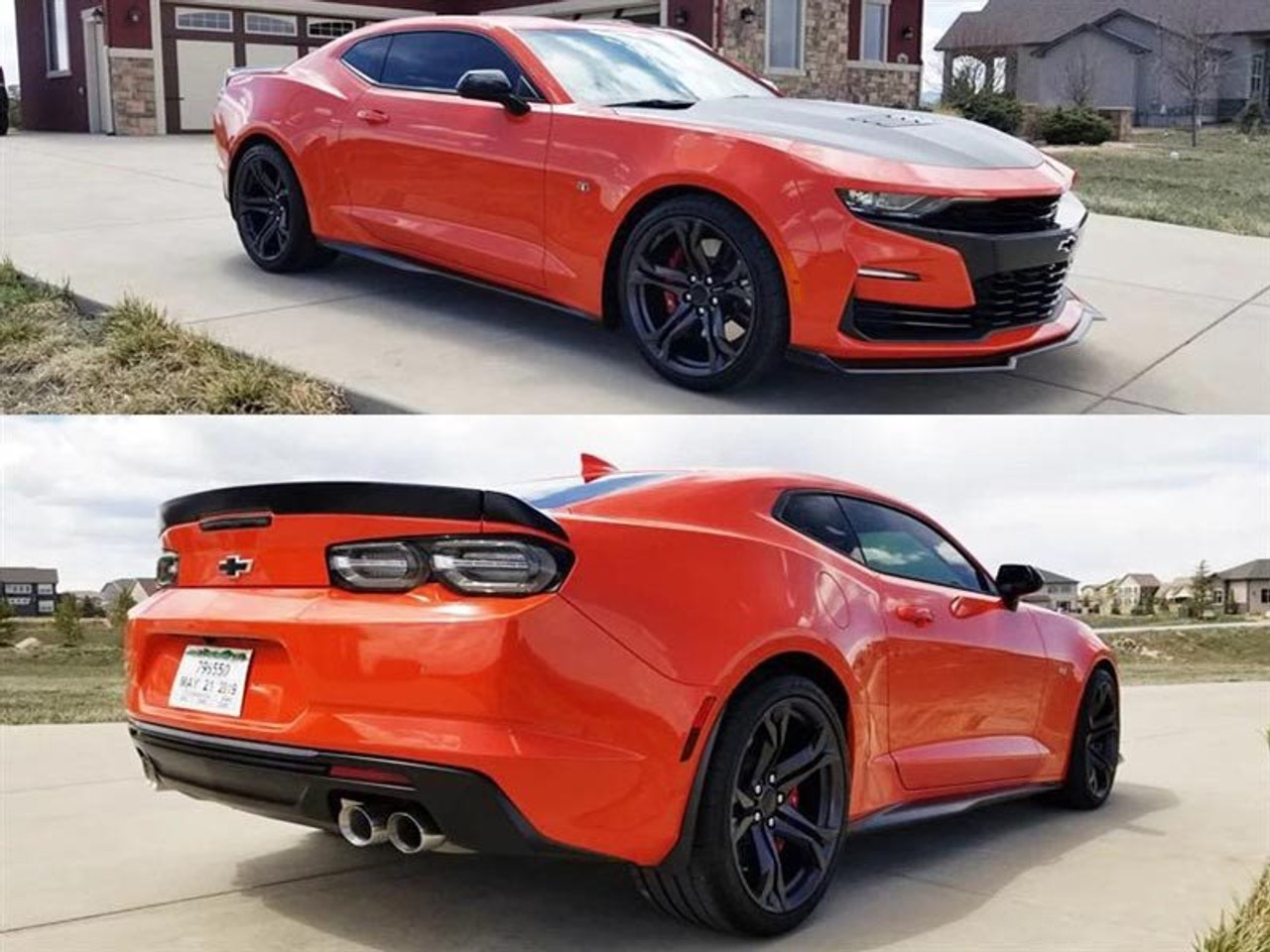 ACS ZL1 Style Side Rockers, Gloss Black :: 2016-2024 Camaro Non-ZL1