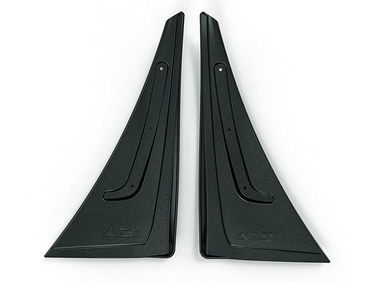 ACS Front Rock Guards, 1LE Black :: 2017-2024 Camaro ZL1