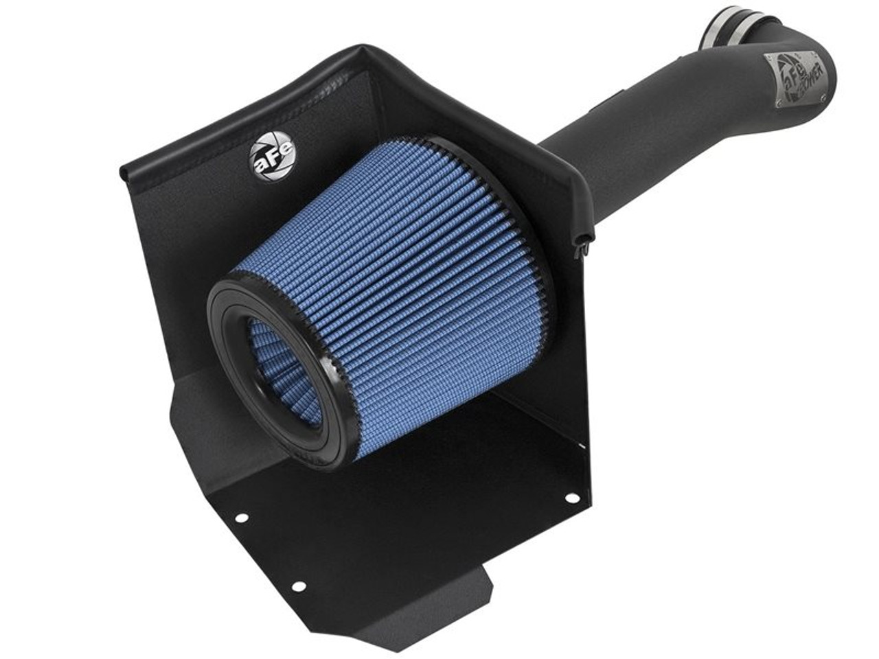 aFe Power Magnum Force Stage 2 Cold Air Intake System, Black w/Pro 5R Filter, Oiled :: 2014-2018 Silverado 1500 5.3L & 6.2L