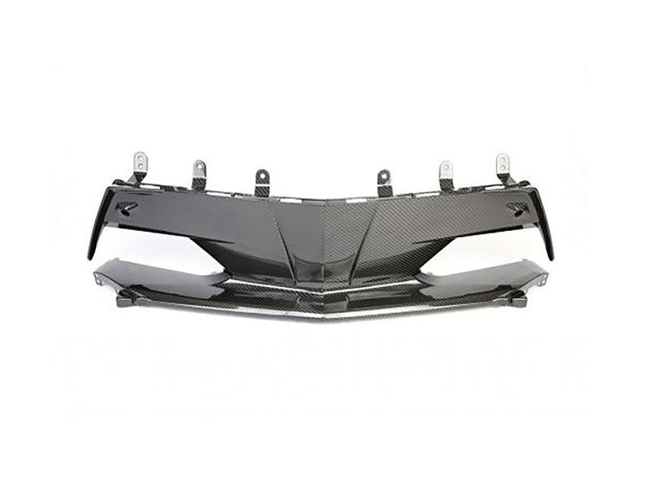 APR Front Bumper Center Bezel, Carbon Fiber :: 2020-2025 C8 Corvette