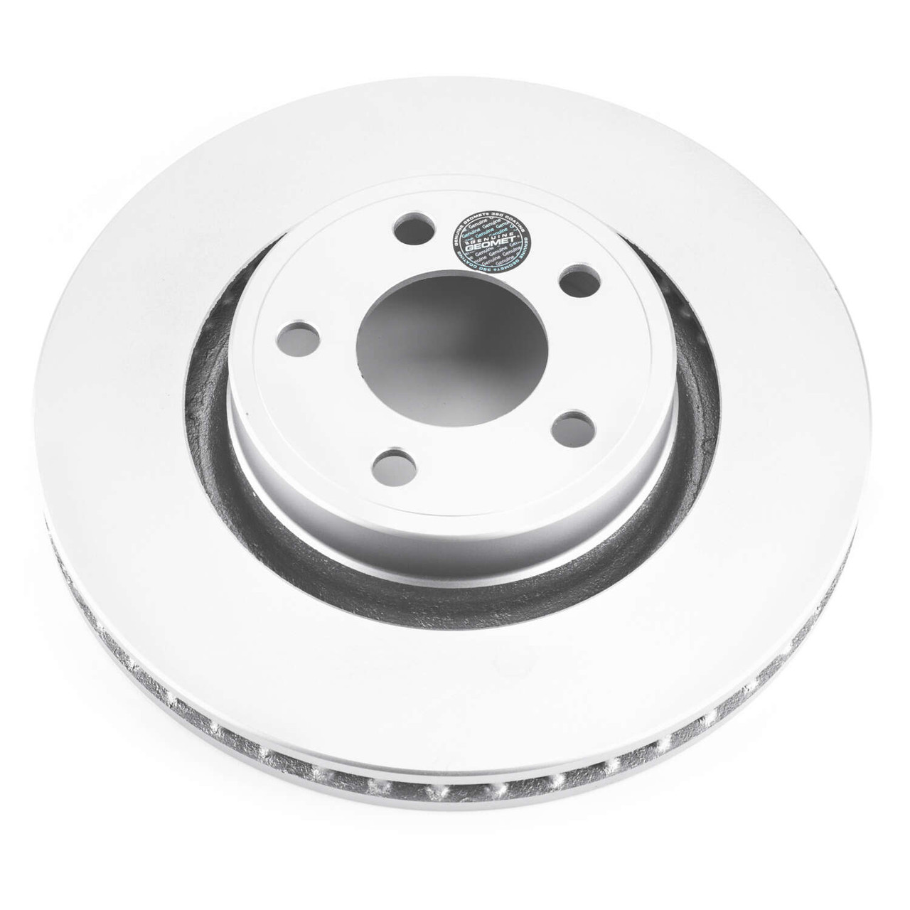 PowerStop Evolution Geomet Coated Front Rotor :: 2015-2020 Ford Mustang V6 & EcoBoost w/ 2 Piston Front Calipers