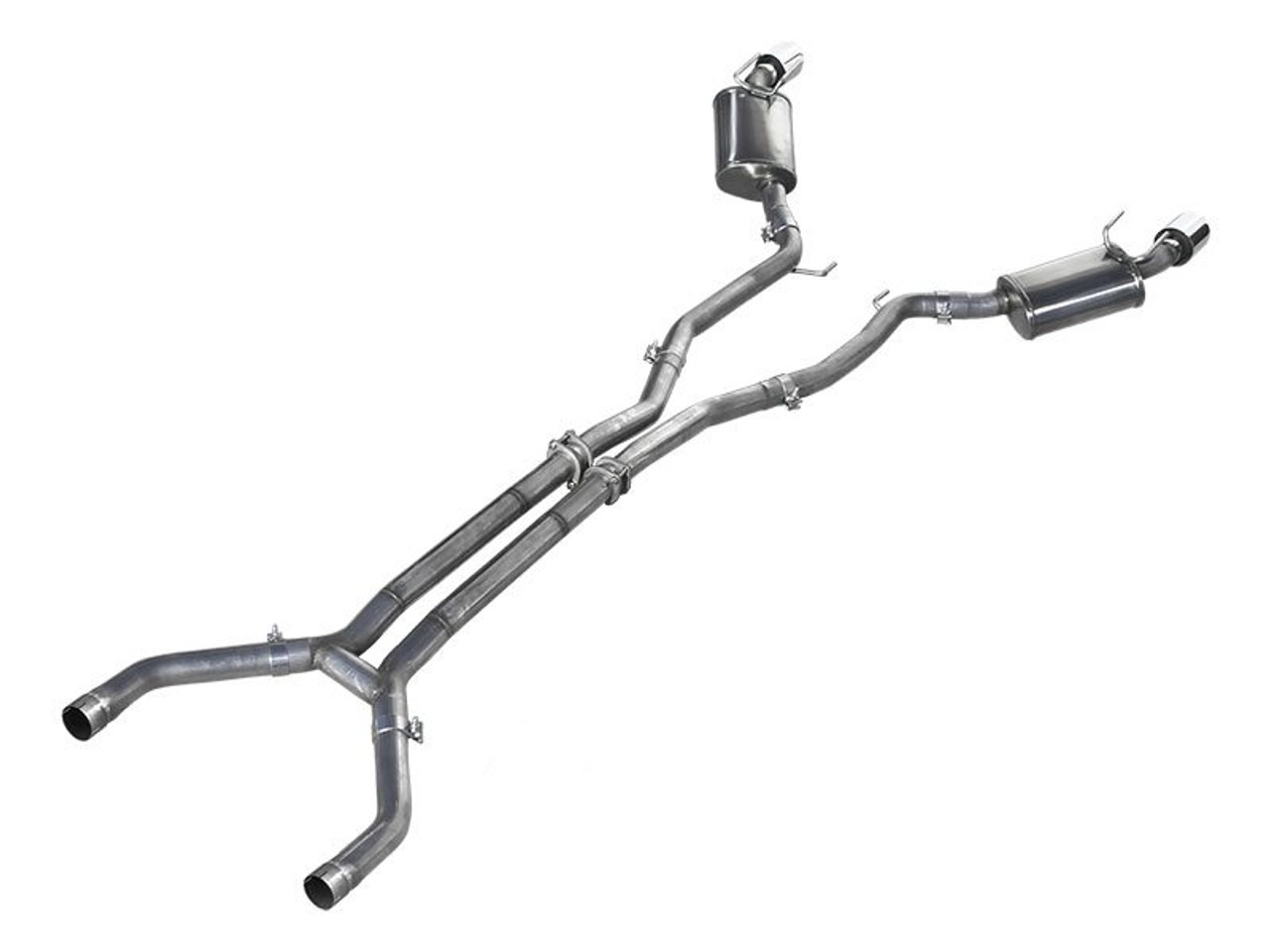 American Racing Headers 3" Cat-Back Exhaust System (Fits Factory Manifolds) :: 2010-2015 Camaro SS