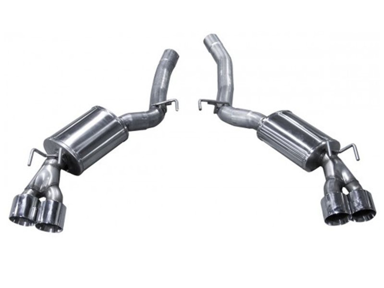 American Racing Headers 3" Axle-Back Exhaust System, Quad Tips :: 2012-2015 Camaro SS/1LE, ZL1, & Z28