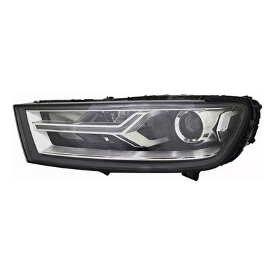 2019 Audi Q7 Front Driver Side Replacement HID Headlight Assembly Lens and Housing ARSWLAU2502201