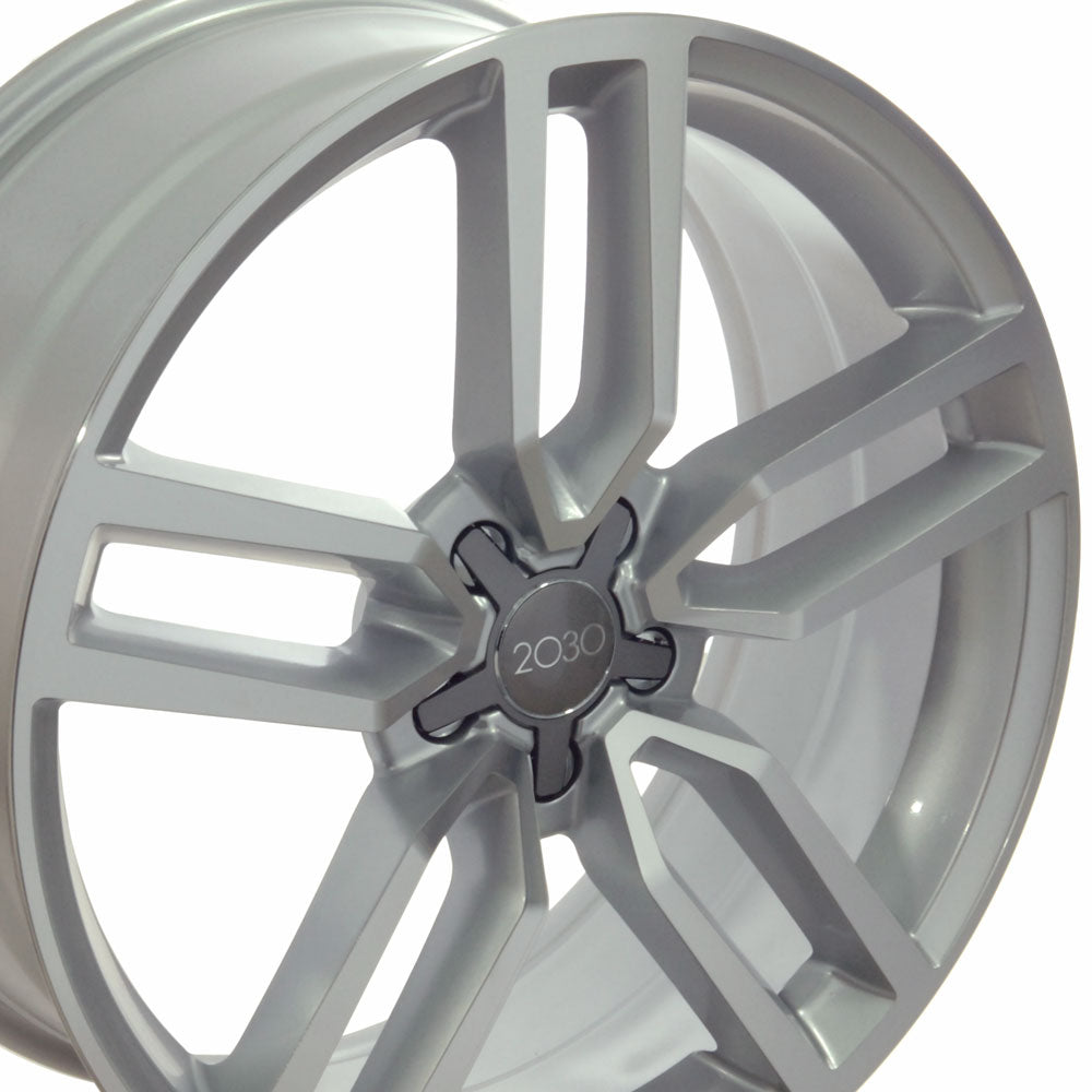 20" Fits Audi - SQ5 Style Wheel - Silver Mach'd Face 2x8.5