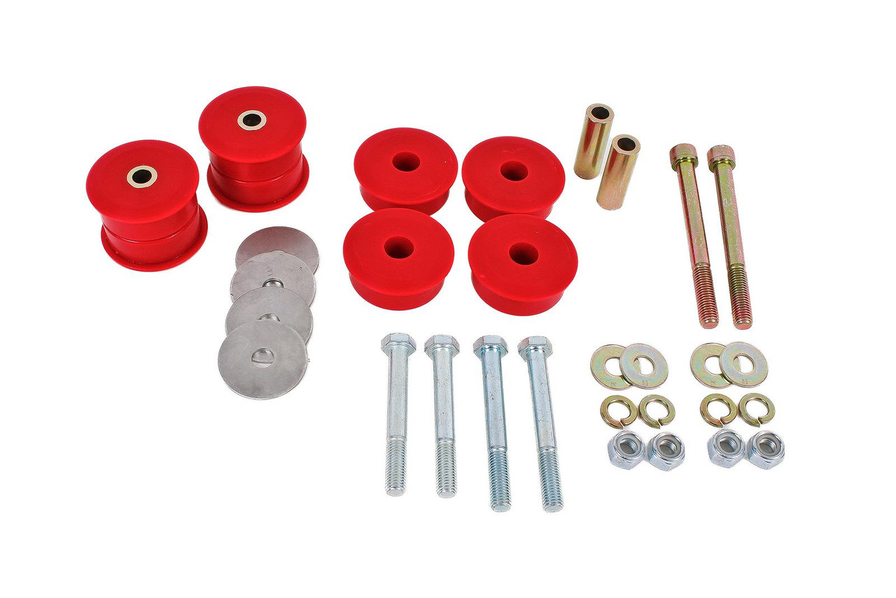 BMR Differential Bushing Kit, Polyurethane, Red :: 2015-2025 Ford Mustang