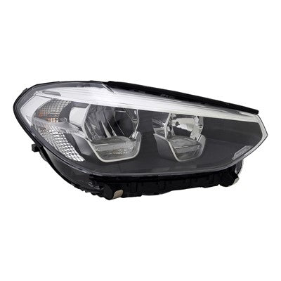 2020 BMW X3 Front Passenger Side Replacement LED Headlight Lens and Housing ARSWLBM2519180
