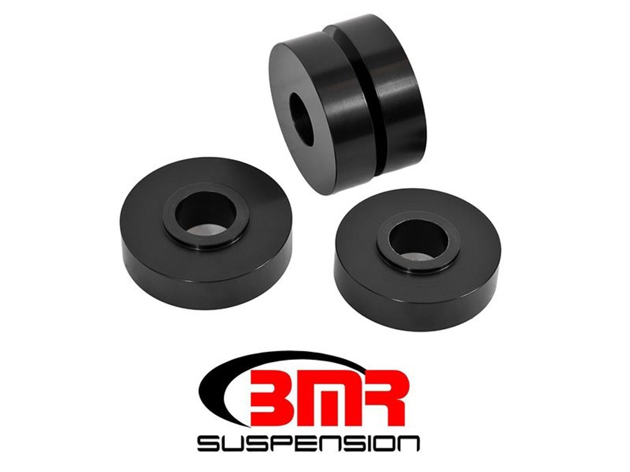 BMR Motor Mount Solid Bushing Upgrade Kit, Black Anodized :: 2010-2024 Camaro & 2016-2019 Cadillac CTS-V