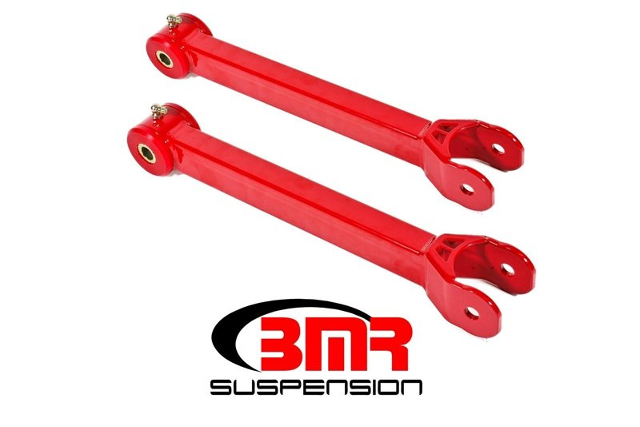 BMR Rear Non-Adjustable Upper Control Arms, Red :: 2016-2024 Camaro