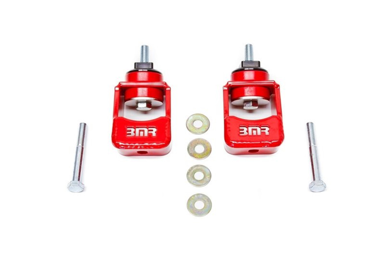 BMR Motor Mount Kit, Polyurethane Bushings, Red :: 2010-2015 Camaro SS & ZL1