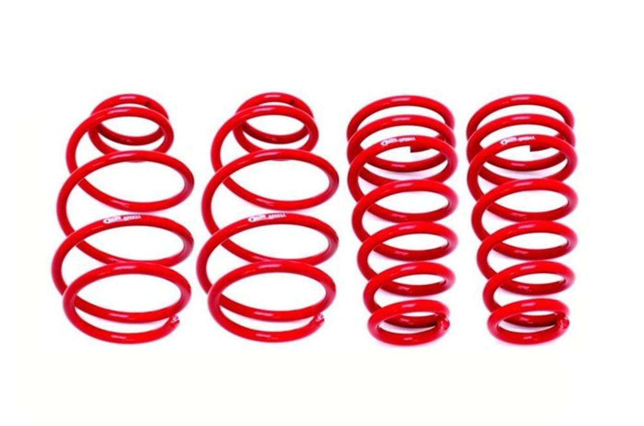 BMR 1.2" Drop Front & Rear Lowering Springs, Red :: 2010-2015 Camaro V6
