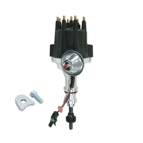 Ford 289 c.i. and 302 Windsor SB Compatible ProSeries Ready to Run Distributor - Black Cap
